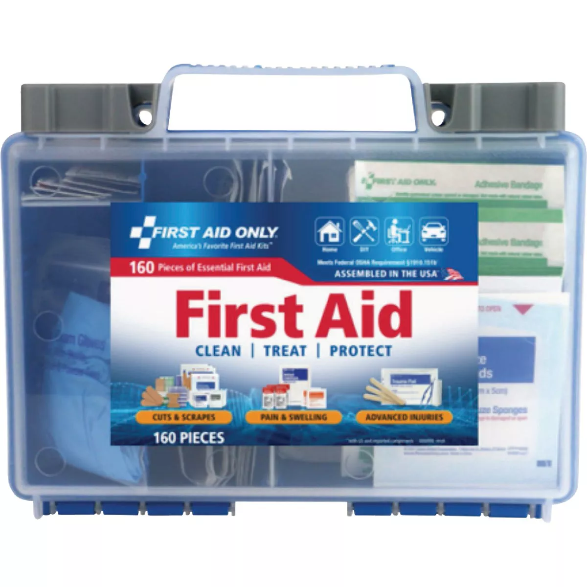 First Aid Only First Aid Kit (160-Piece)