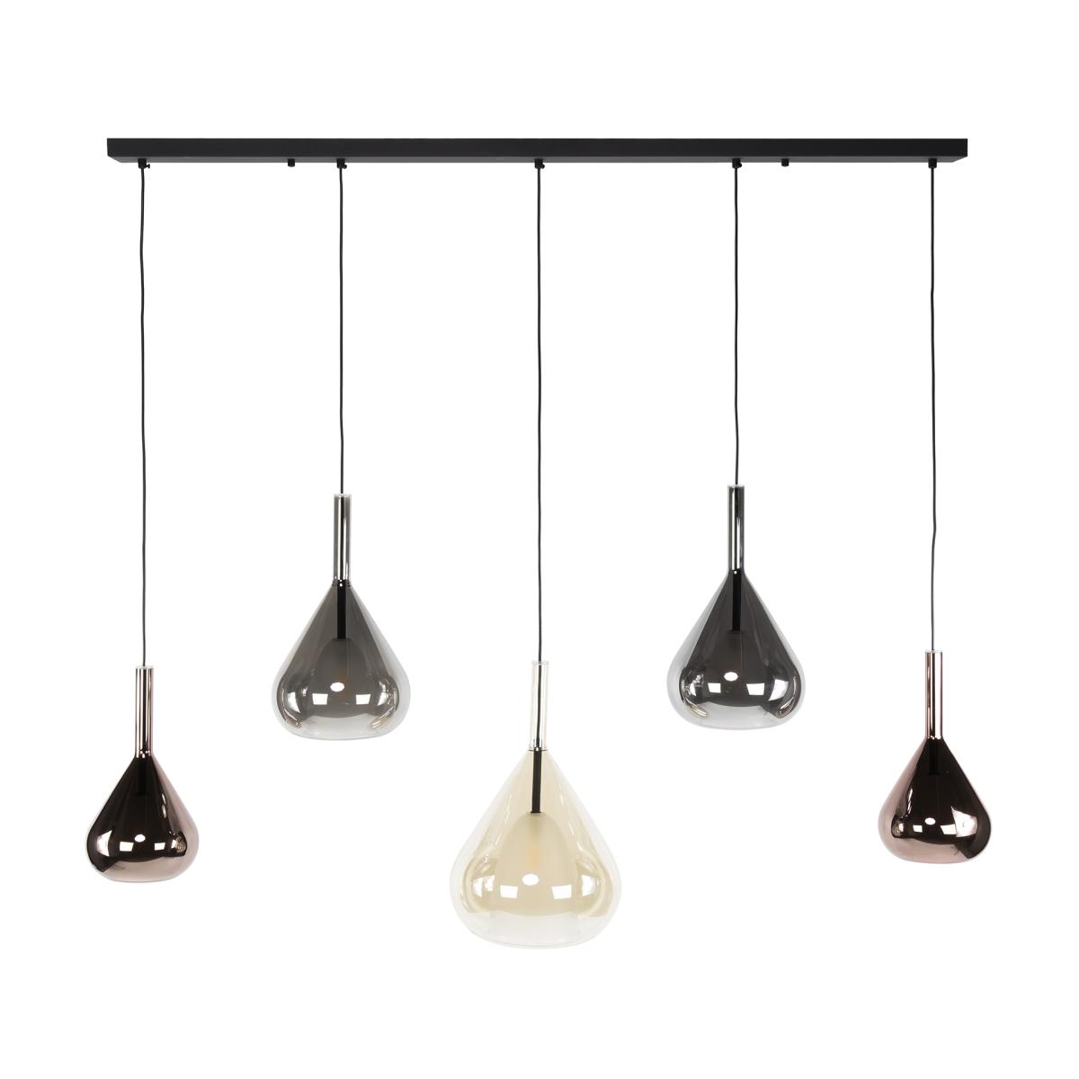 Fraaai - Niccolò hanglamp - 5L - druppelvorm