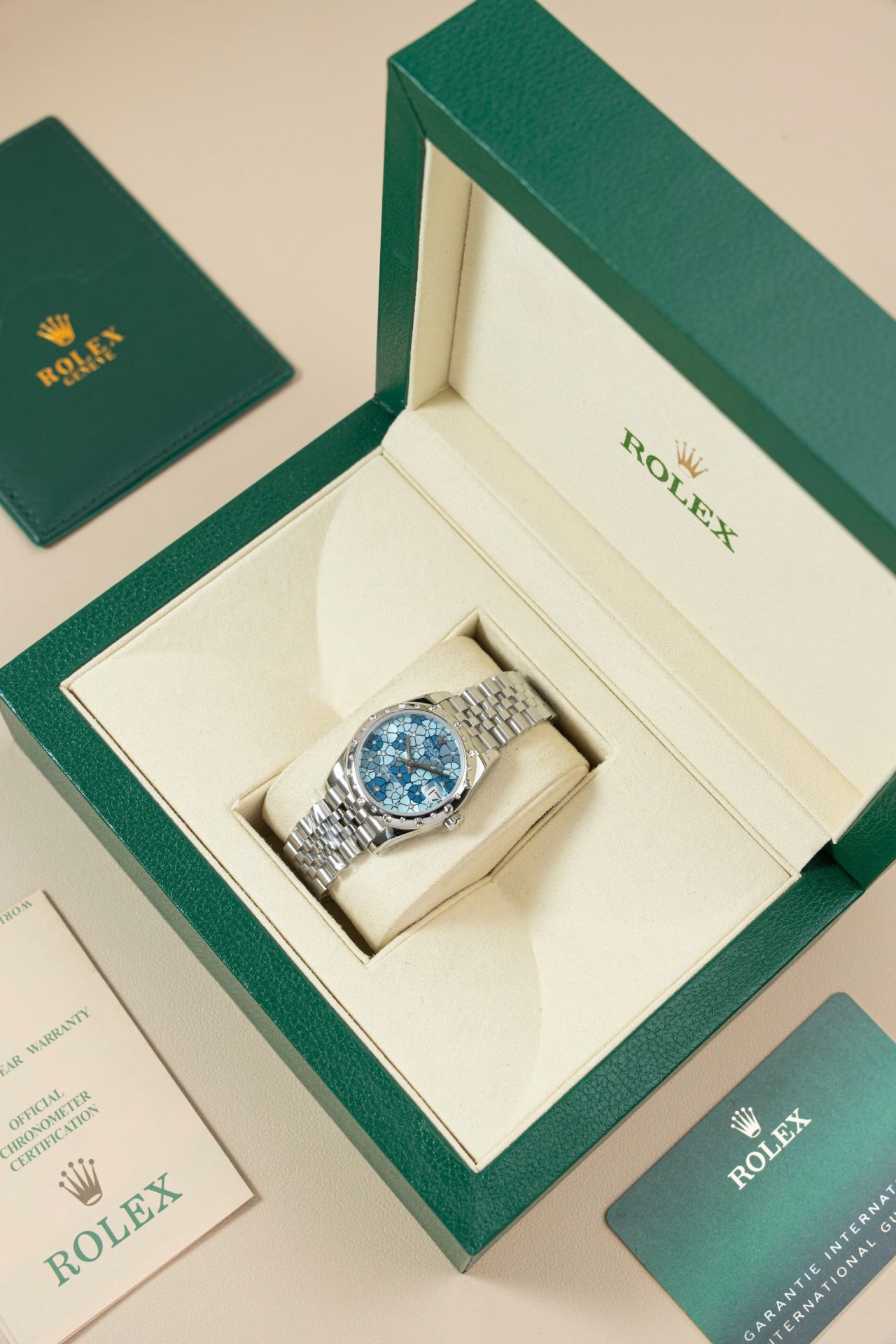 Rolex Replica Watches DateJust Lady 278344 Flower Dial 31mm - Top club