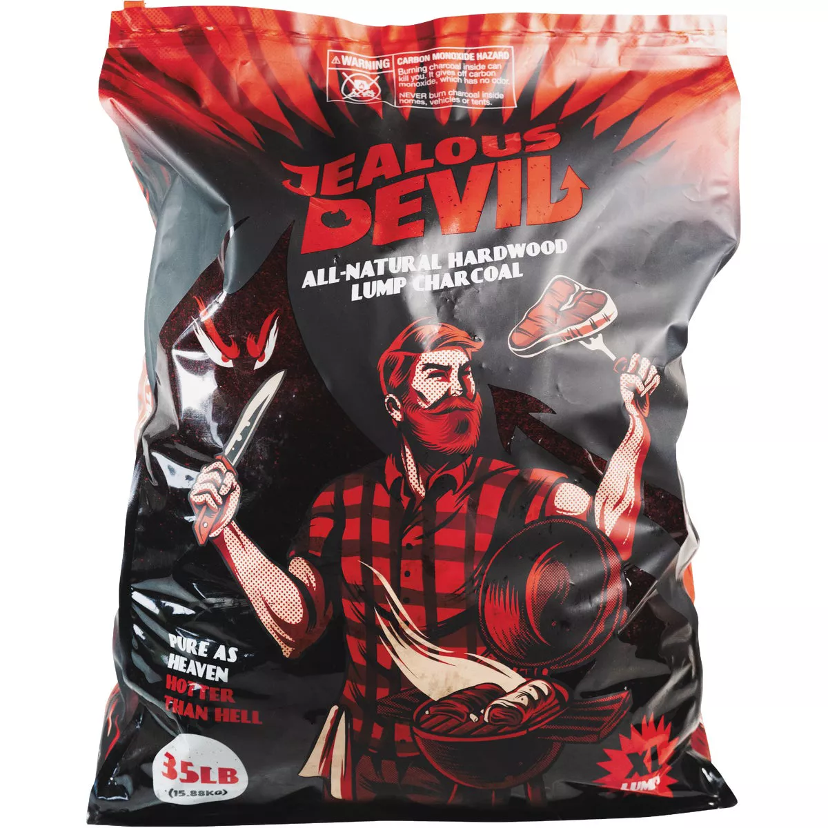 Jealous Devil 35 Lb. Hardwood Lump Charcoal