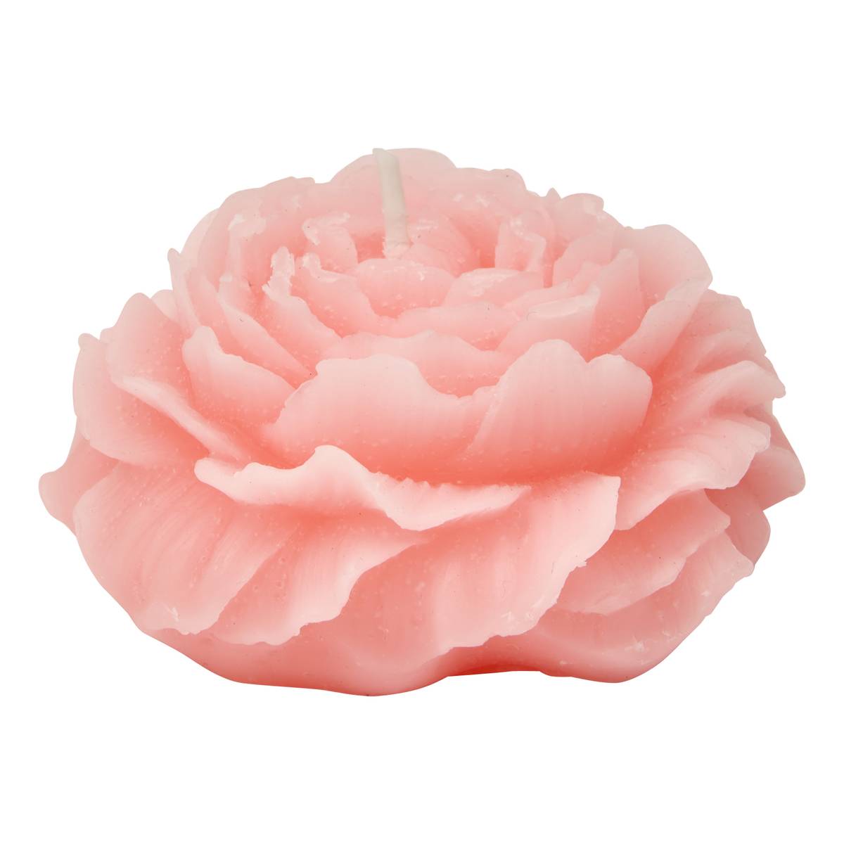 Decorative flower candle "Rose Blossom" H.7.7 cm