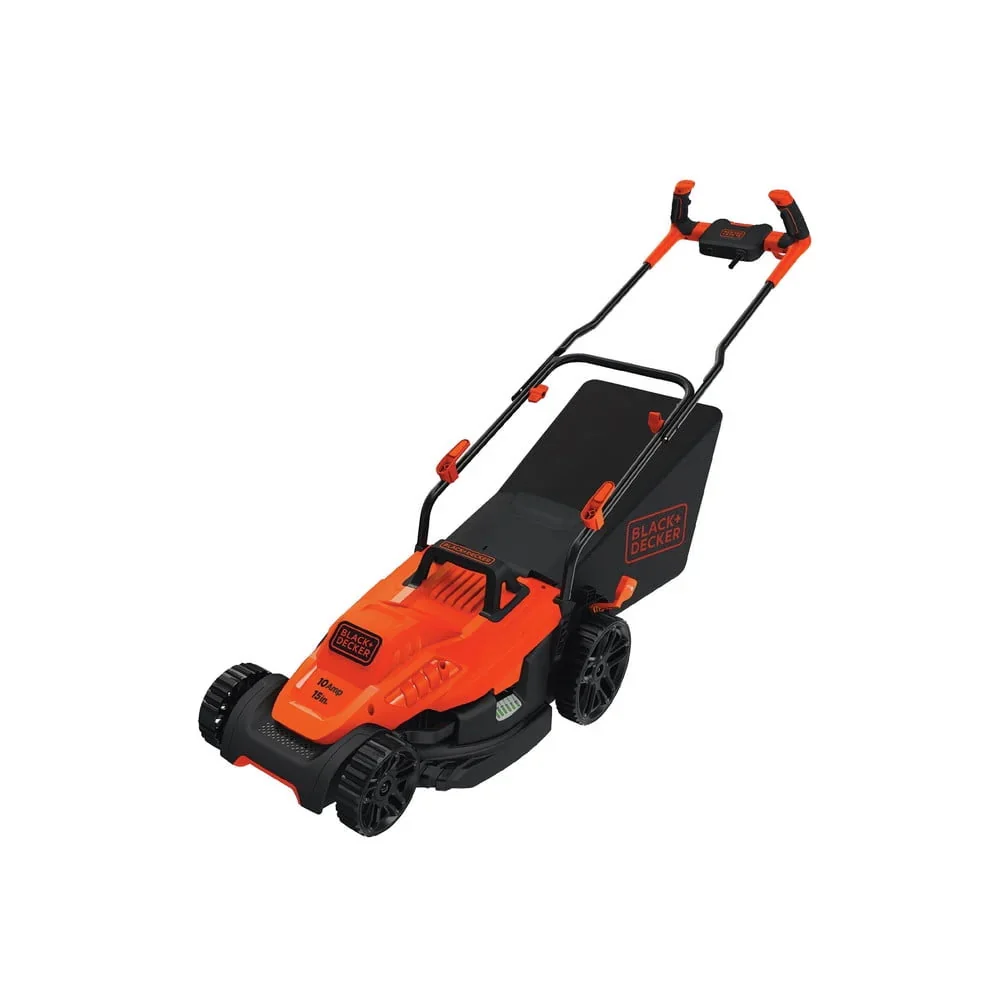 BLACK+DECKER 10 Amp 15 in Corded Electric Lawn Mower - BEMW472BH - Image 3 BLACK+DECKER 10 Amp 15 in Corded Electric Lawn Mower - BEMW472BH - Image 3