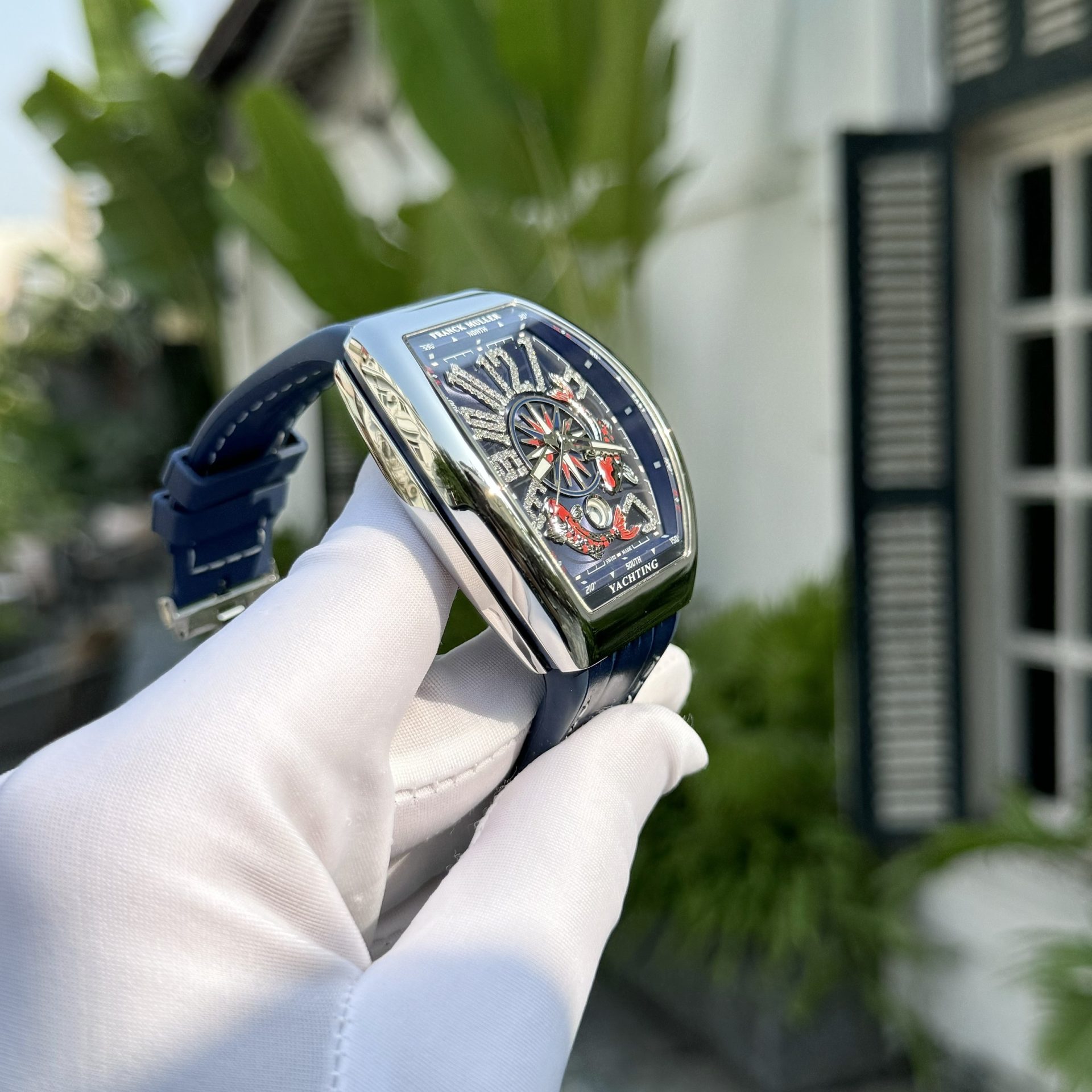 Franck Muller Replica 1:1 Watch Vanguard V45 Koi ABF Factory 45mm - Top club