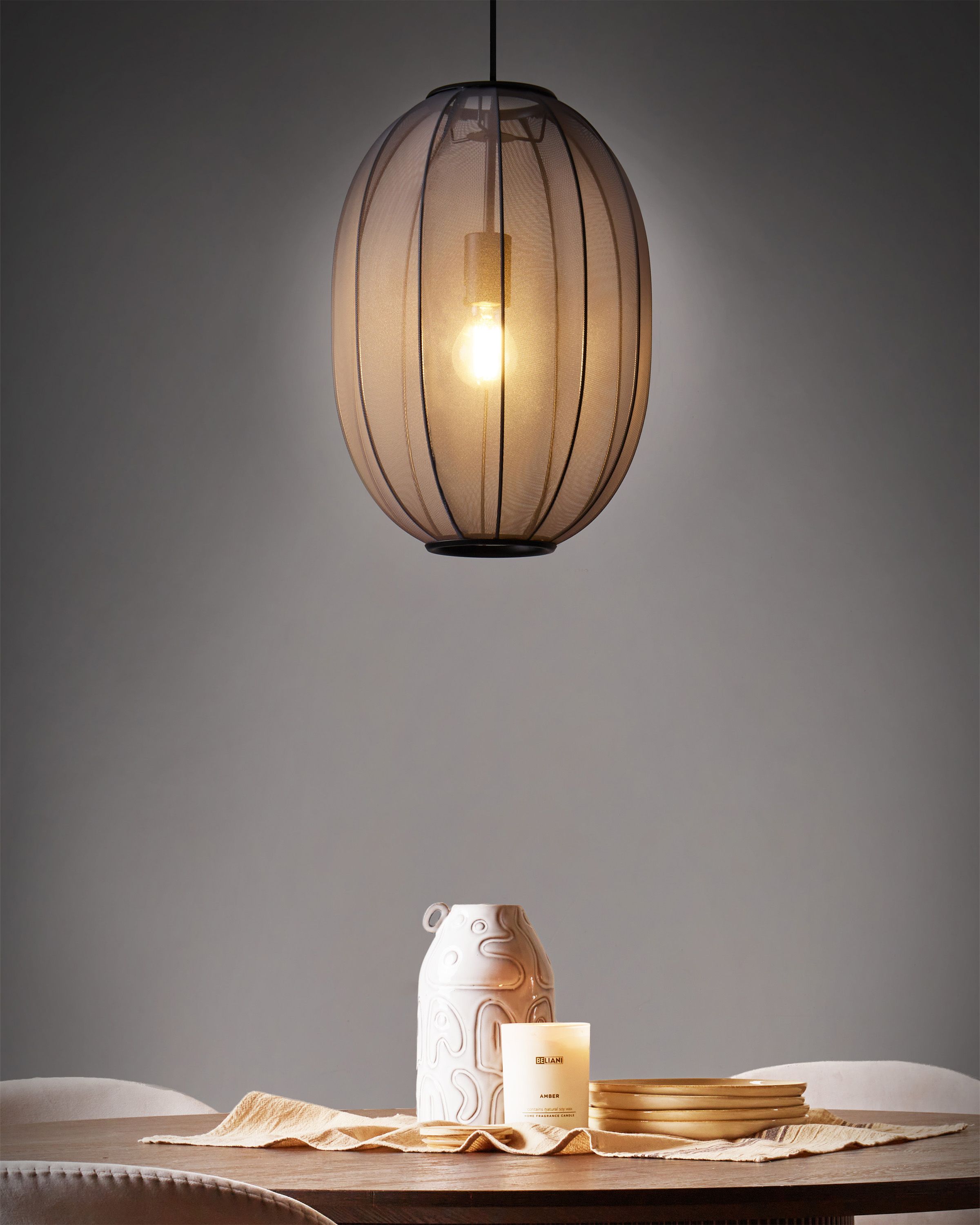 Pendant Lamp PADAMO Black