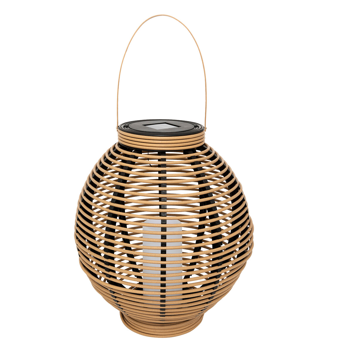Solar lantern "Tany" Beige, H. 43 cm