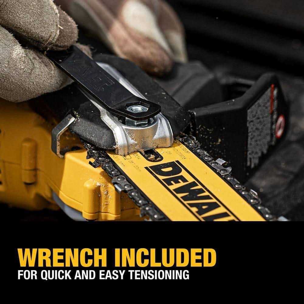 DEWALT 20V MAX 8-in Brushless Cordless Pruning Chainsaw - DCCS623B - Image 4 DEWALT 20V MAX 8-in Brushless Cordless Pruning Chainsaw - DCCS623B - Image 4