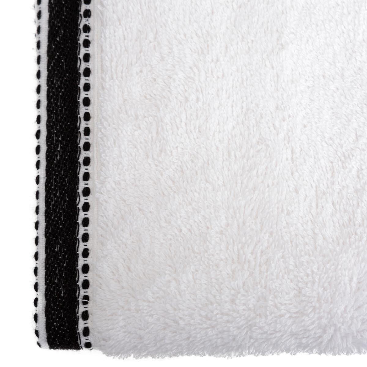 Hand towel "Joia", cotton White, 50x90 cm