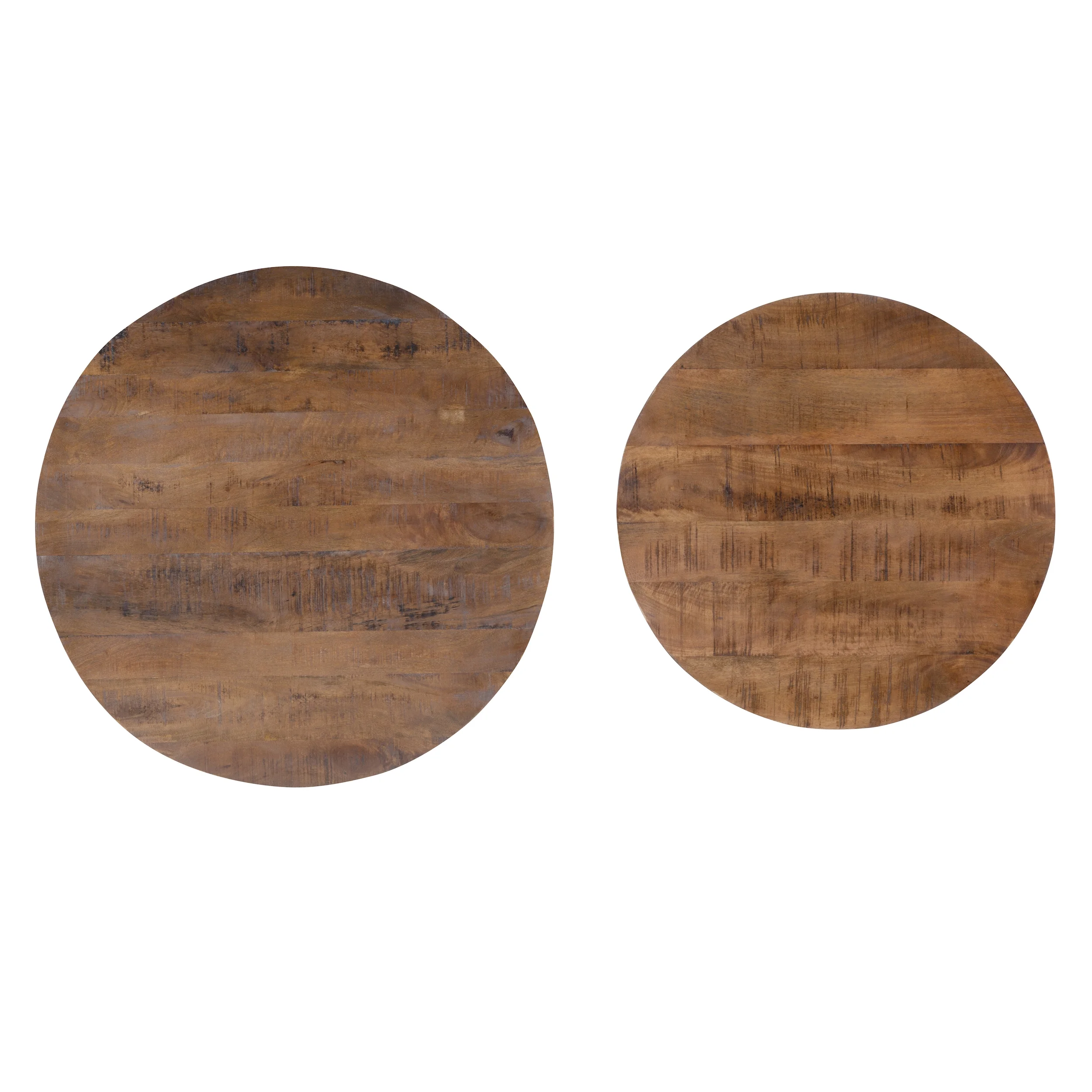 Darden Bohemian Nesting Coffee Tables, Set of 2, Black/Brown - Image 9