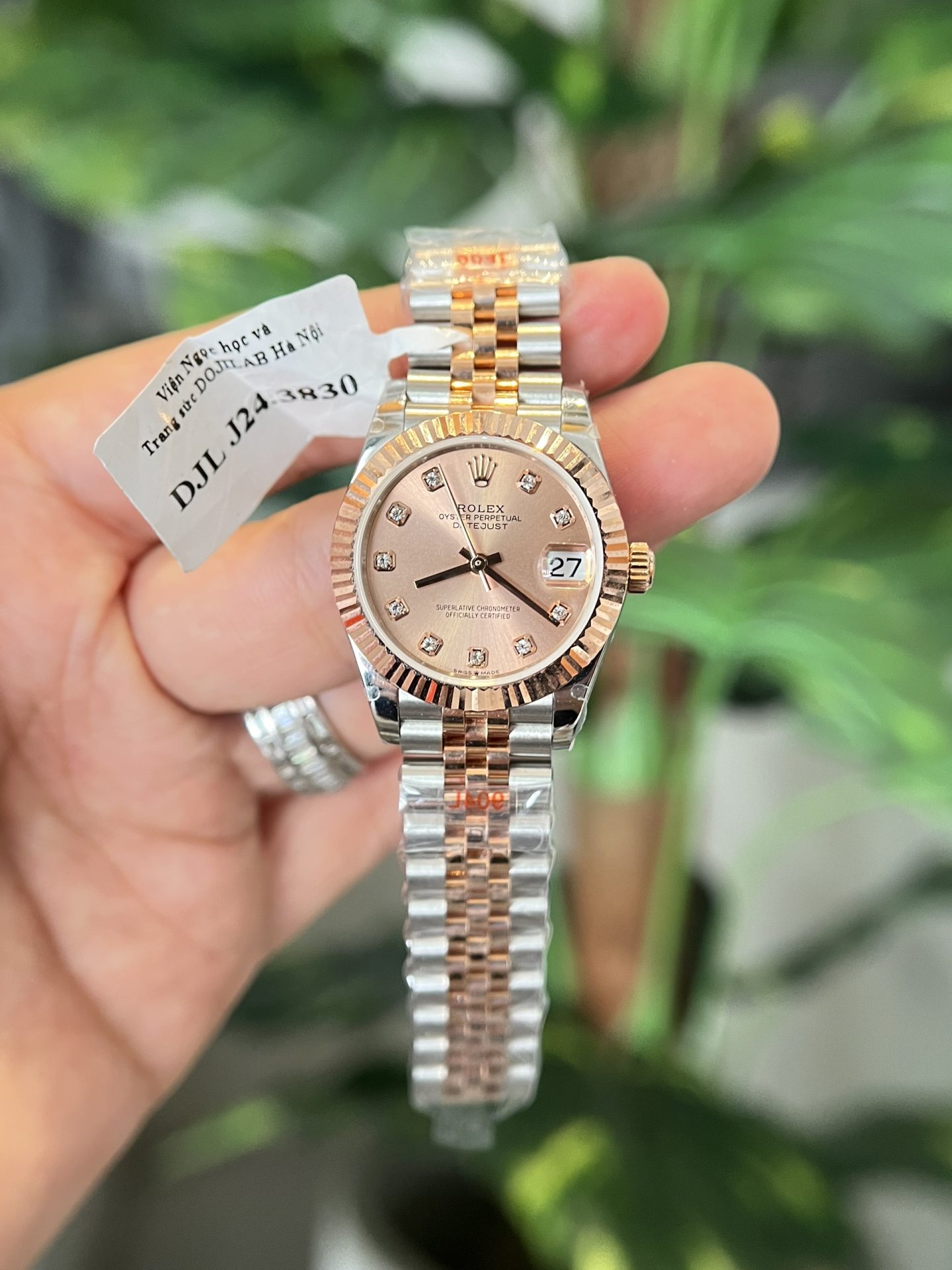 Rolex Best Replica Watch DateJust Gold Wrapped Womens GM Factory 31mm - Elite Watch Atelier