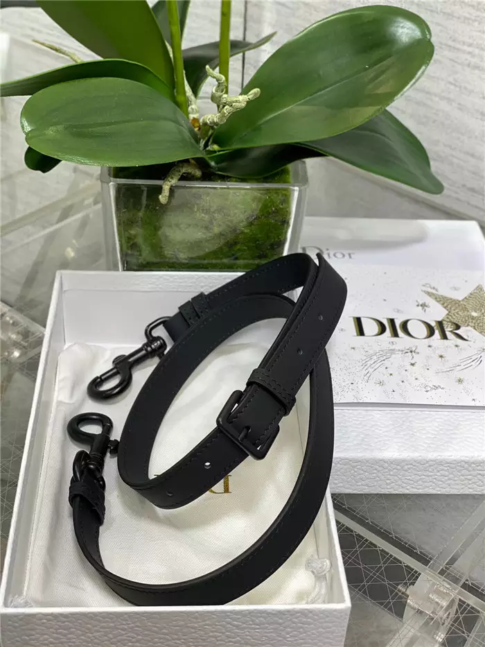 Mini Saddle Bag with Strap Black Ultramatte Calfskin1:1High-quality replica