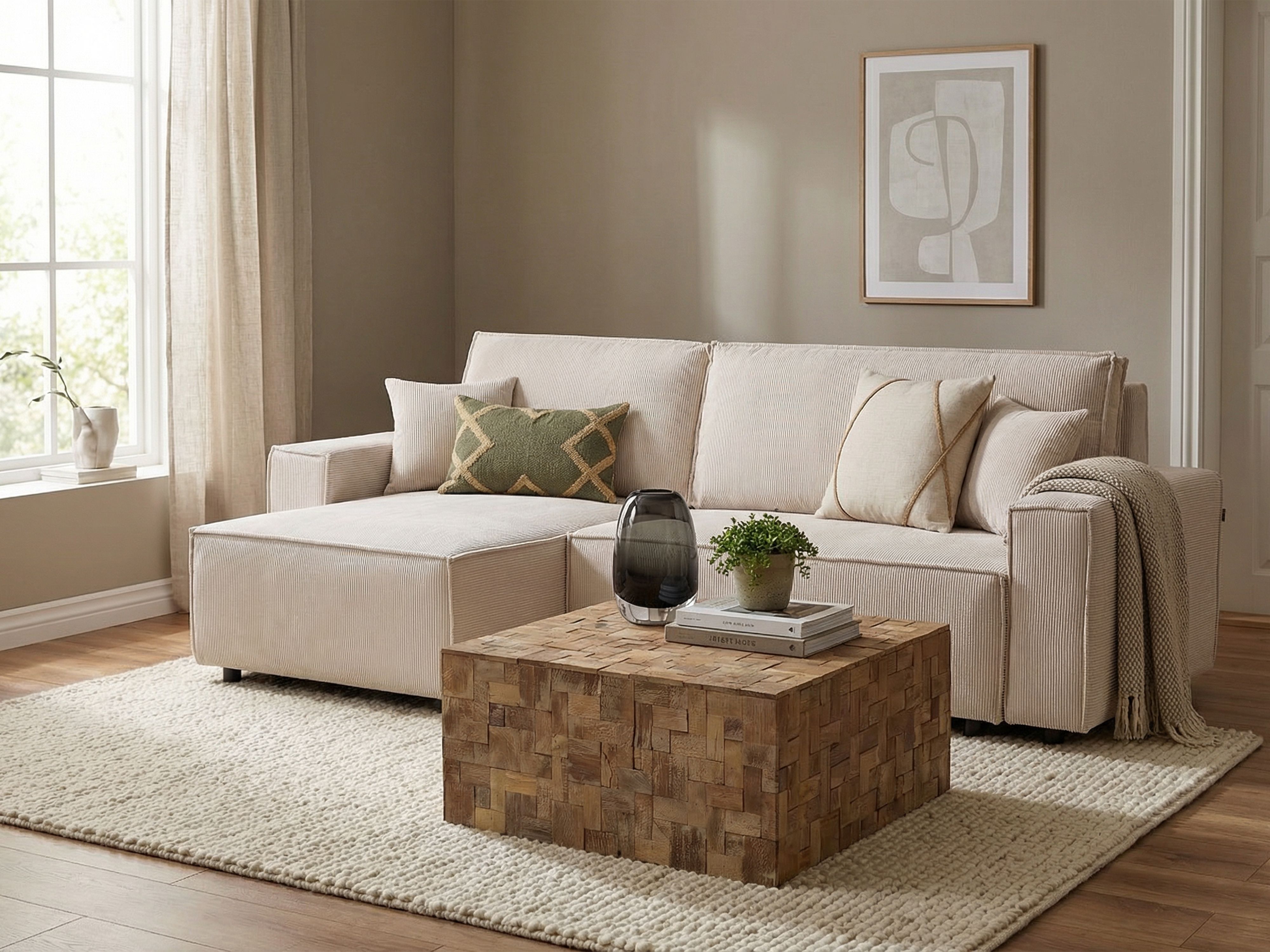 Coffee Table GAMBO Teak Wood Brown