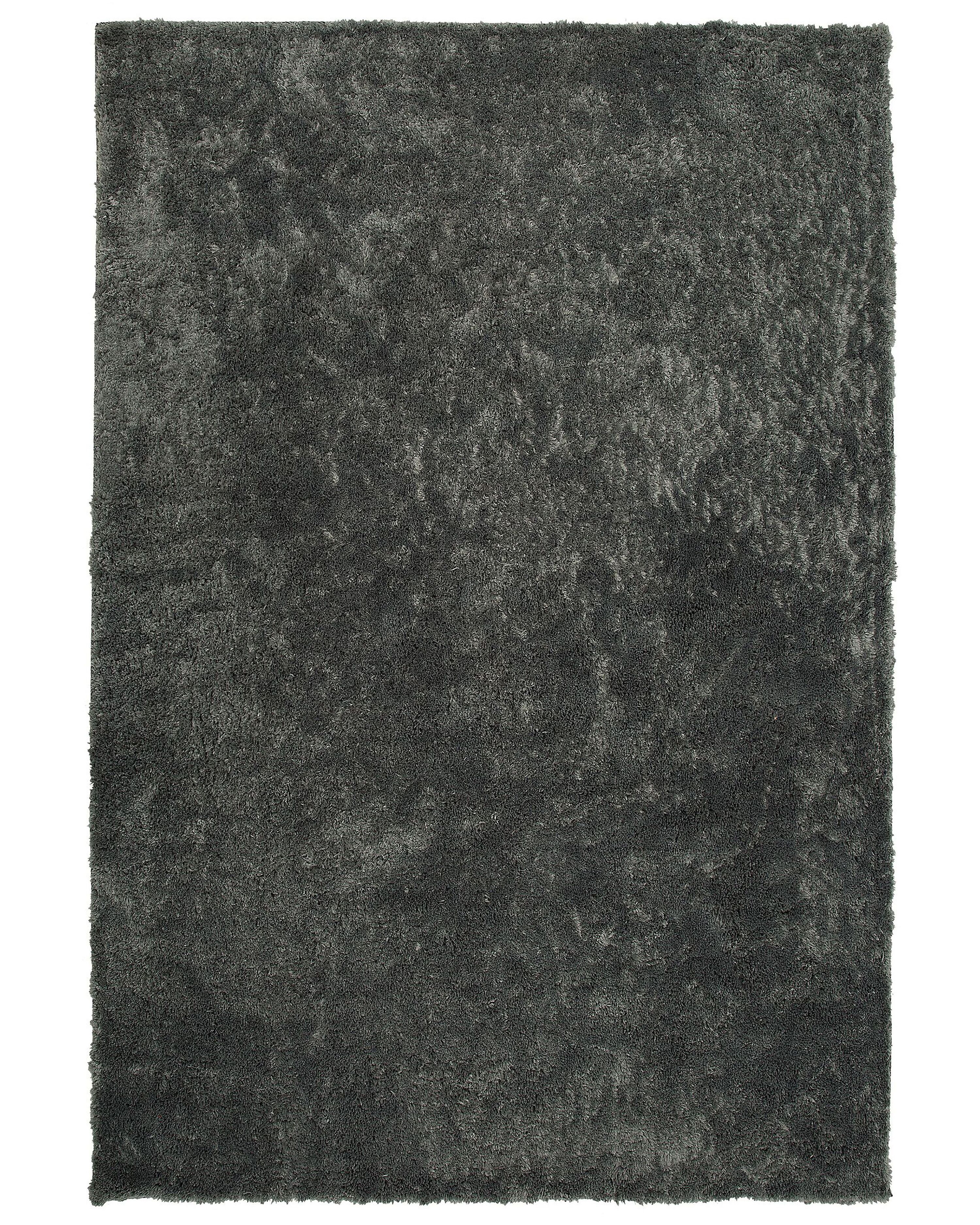 Shaggy Rug EVREN Dark Grey 200 x 300 cm