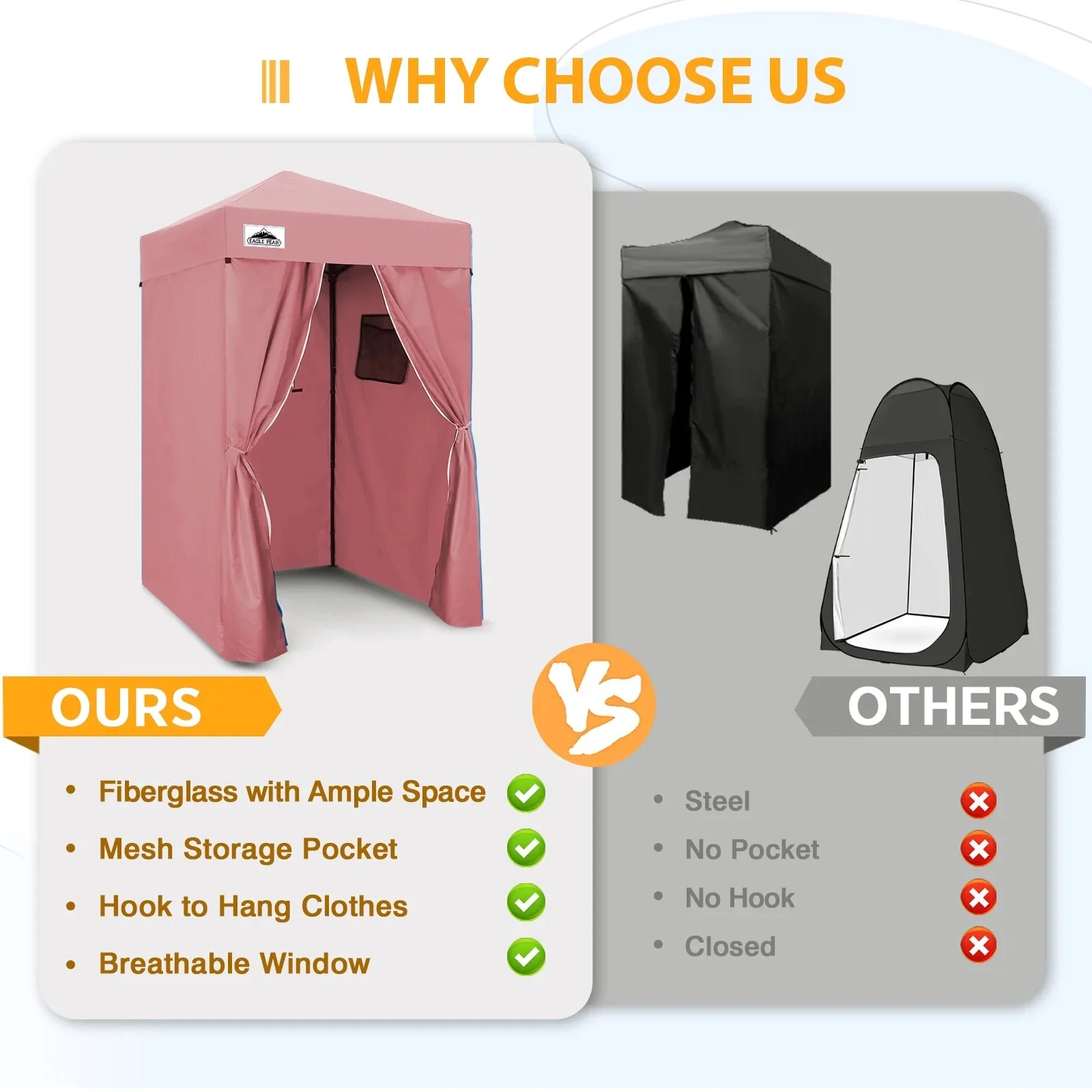 EAGLE PEAK Ultra Compact 4 ft x 4 ft Pop-Up Changing Room Canopy - Flex - Image 131 EAGLE PEAK Ultra Compact 4 ft x 4 ft Pop-Up Changing Room Canopy - Flex - Image 131