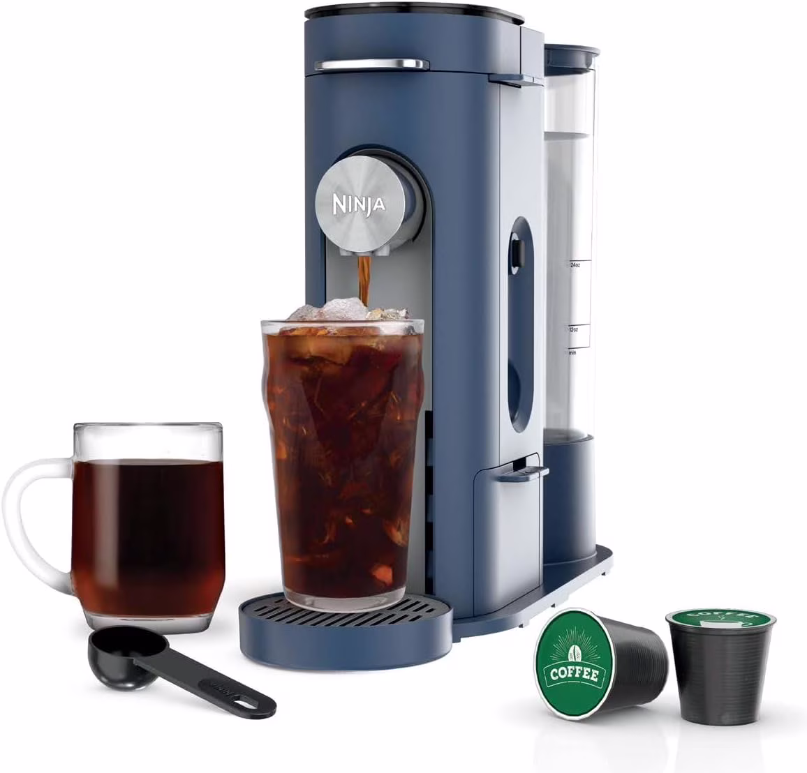 Single-cup Coffee Maker, Brewing Ground Coffee, Compact Design, Iced Coffee Maker - Image 5