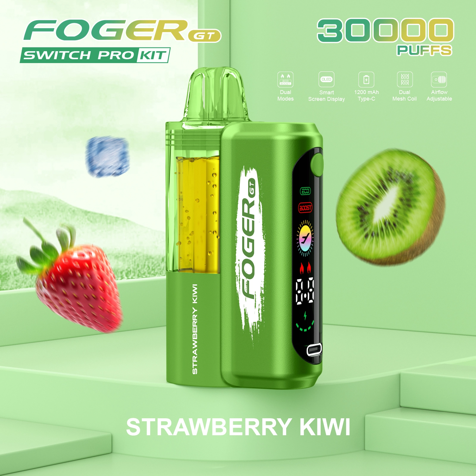 5 PACK-Foger GT 30000 Puffs Pod Kit Disposable Vape
