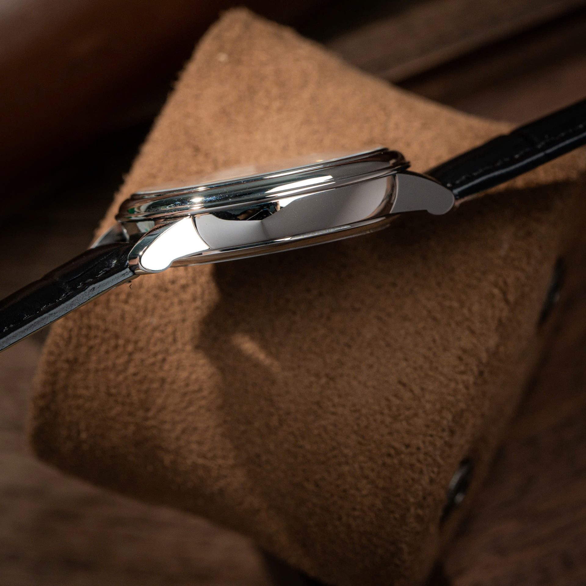 Omega De Ville Prestige Power Reserve Replica 11 Watches White Dial Leather Strap 39.5mm - Top club