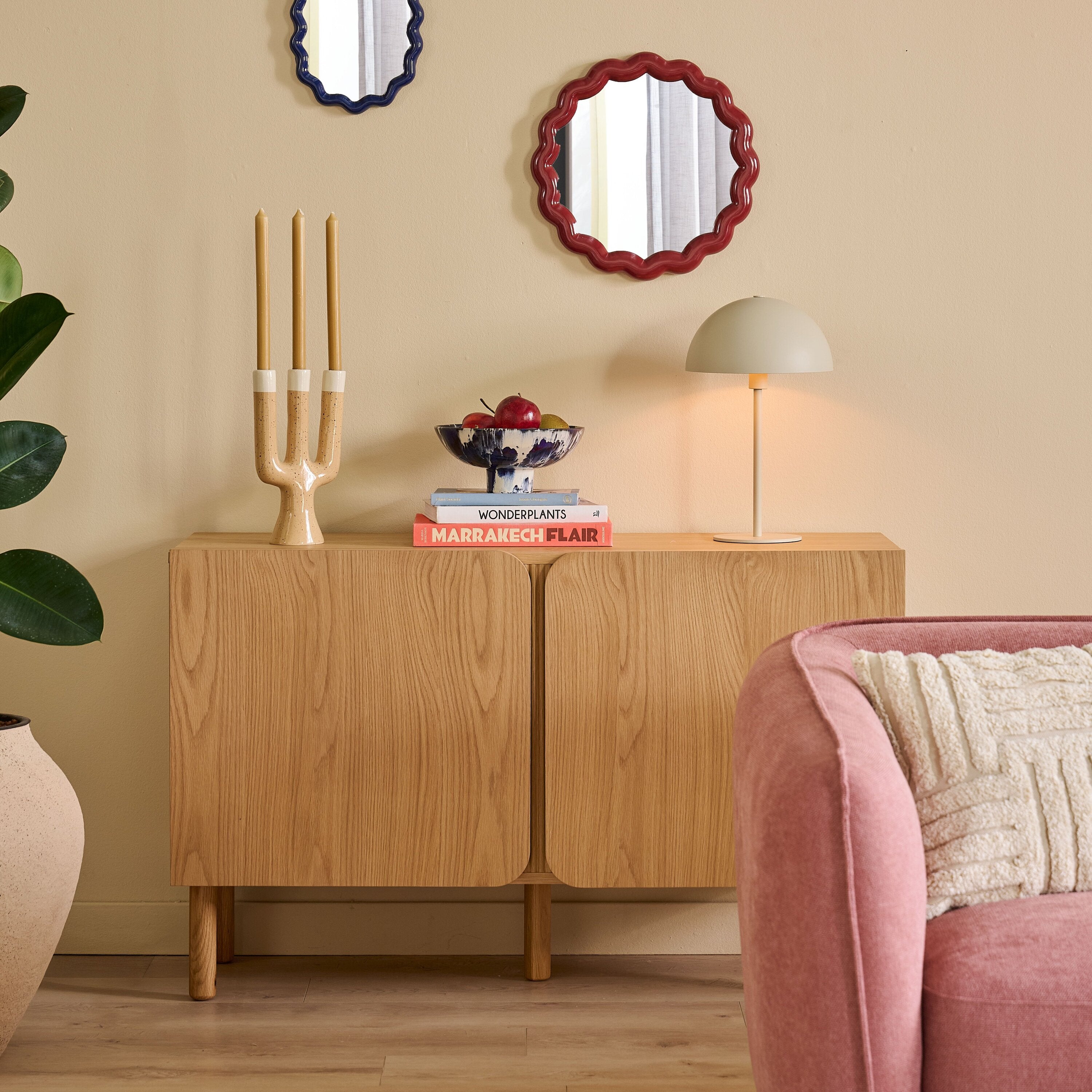 Blokker Ole Dressoir 2-deurs - Licht Eiken