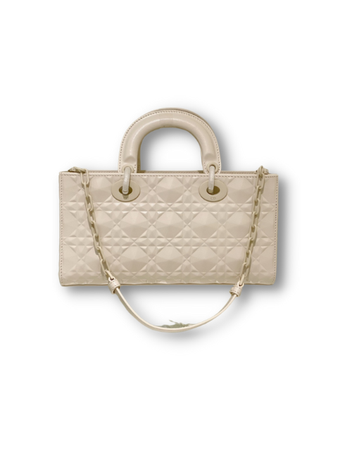 Medium Lady D-joy Bag White/Grey/Beige/Black For Women 10in/26cm M0540ONGE_M0301:1High-quality replica