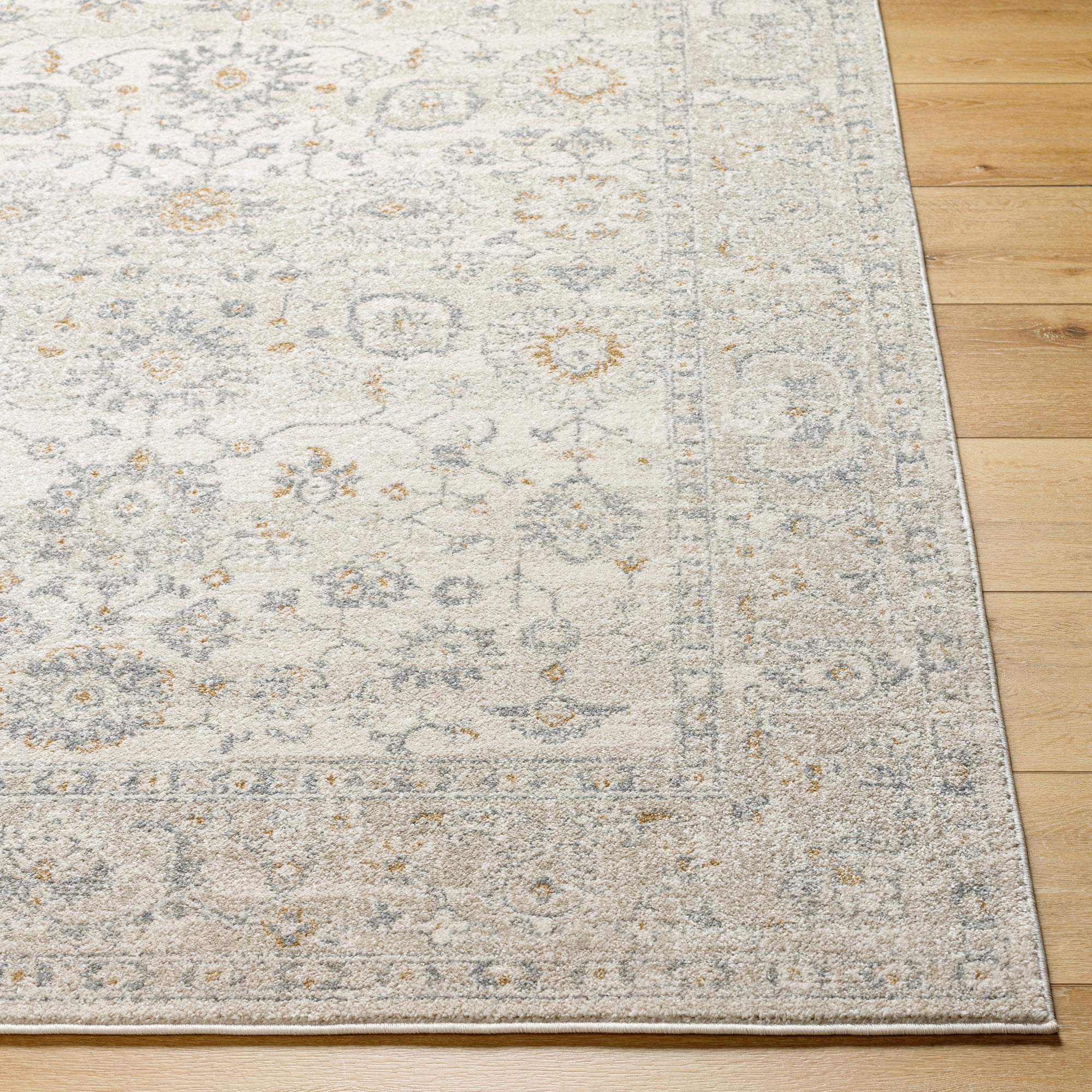 Livabliss Alpharetta Vintage Medallion Area Rug,5'3