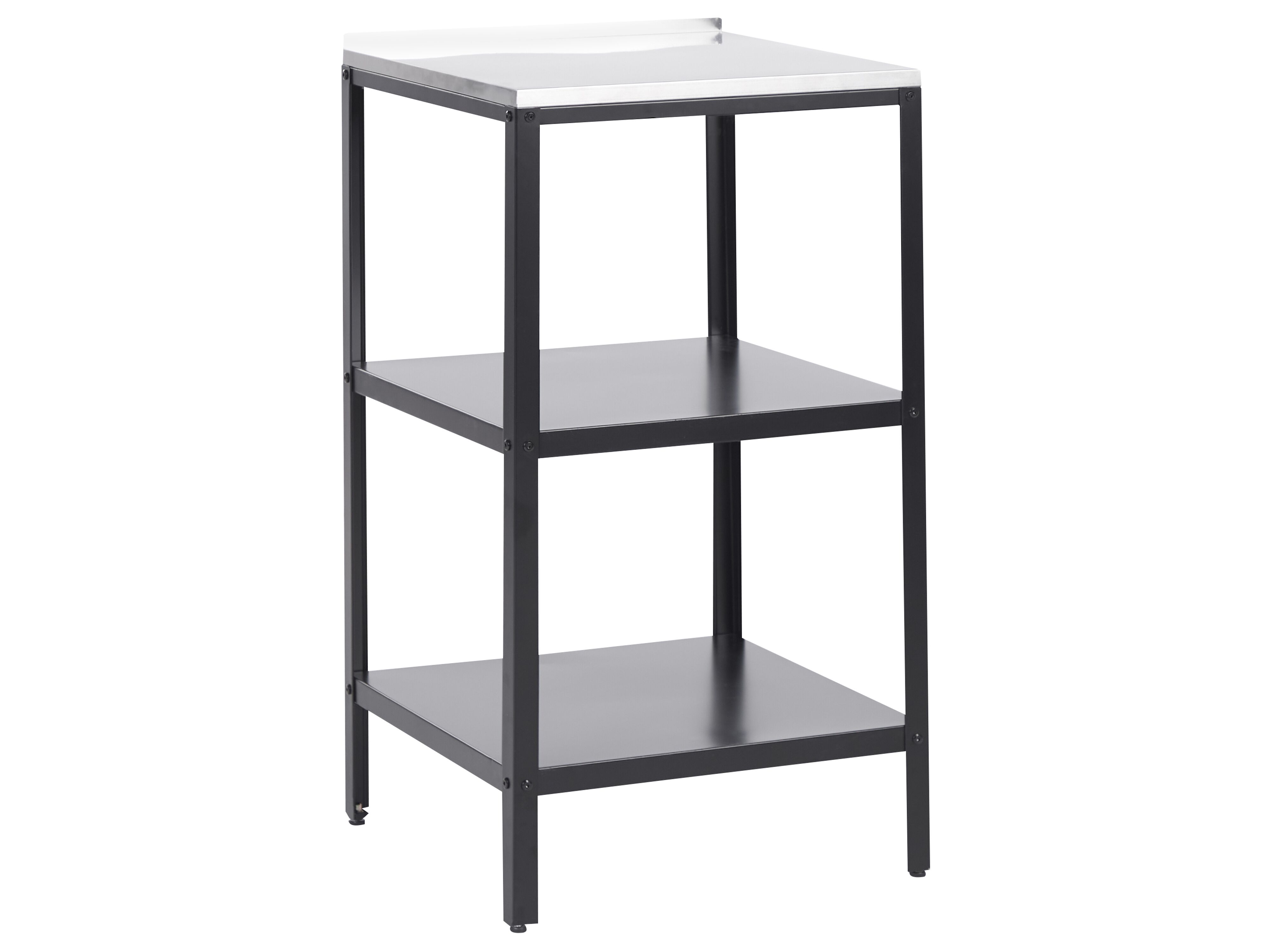 Outdoor Kitchen Island VILAMA Metal Black