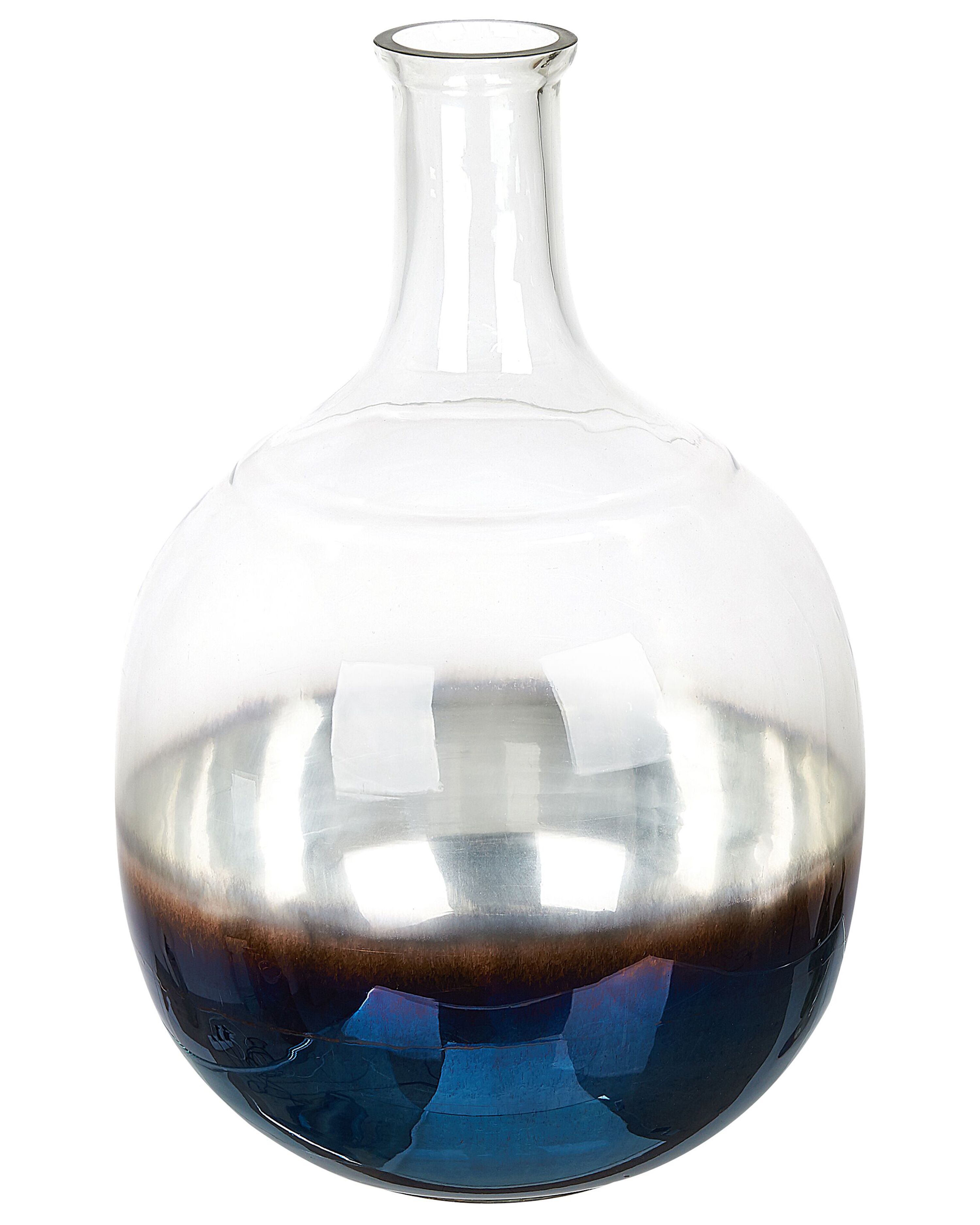 Flower Vase RAZALA Glass 34 cm Multicolour