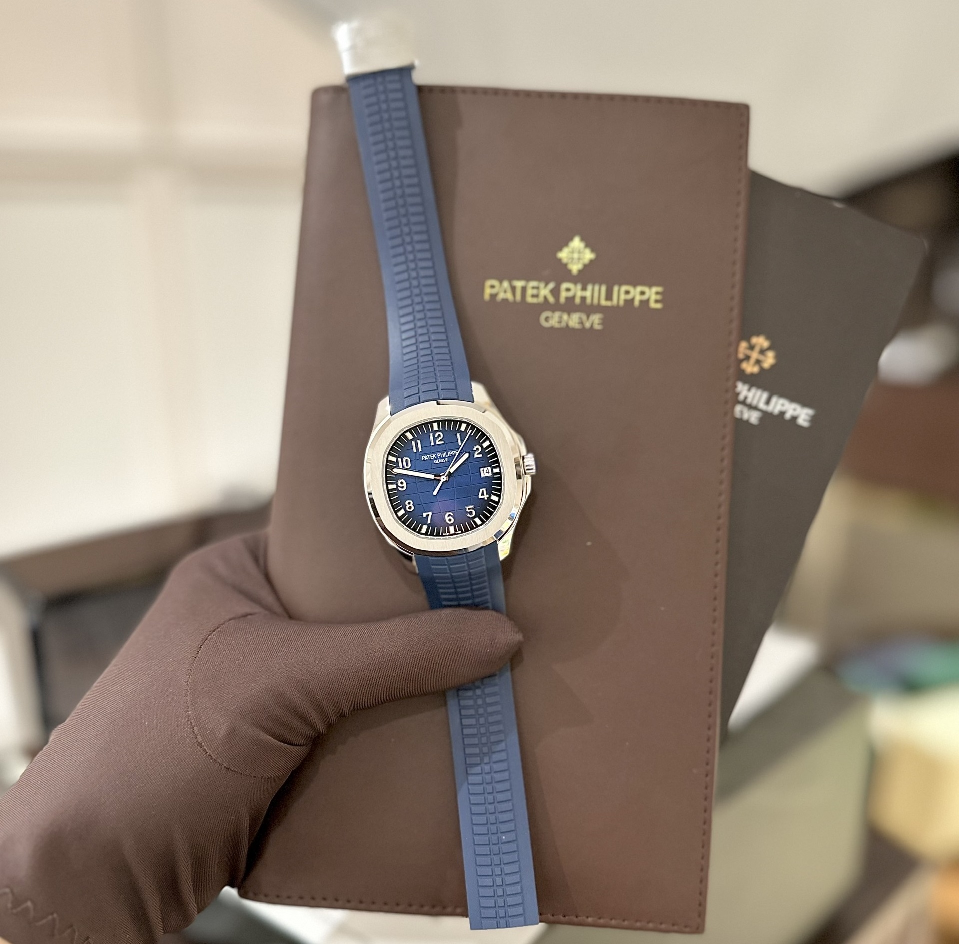 Patek Philippe Aquanaut 5167 Replica 1:1 Watch Blue 3K Factory 40mm - Elite Watch Atelier