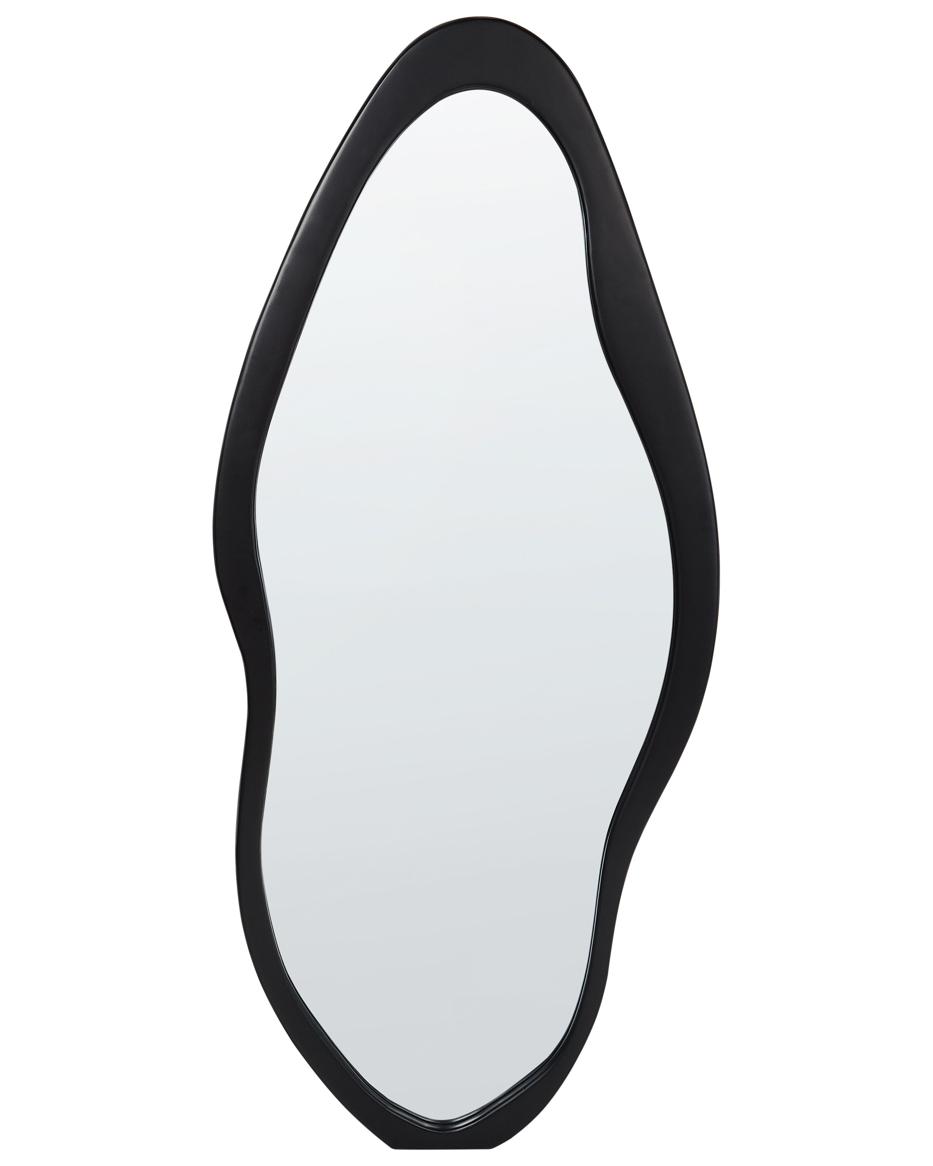Wall Mirror BLET 80 cm 180 cm Paulownia Wood Black