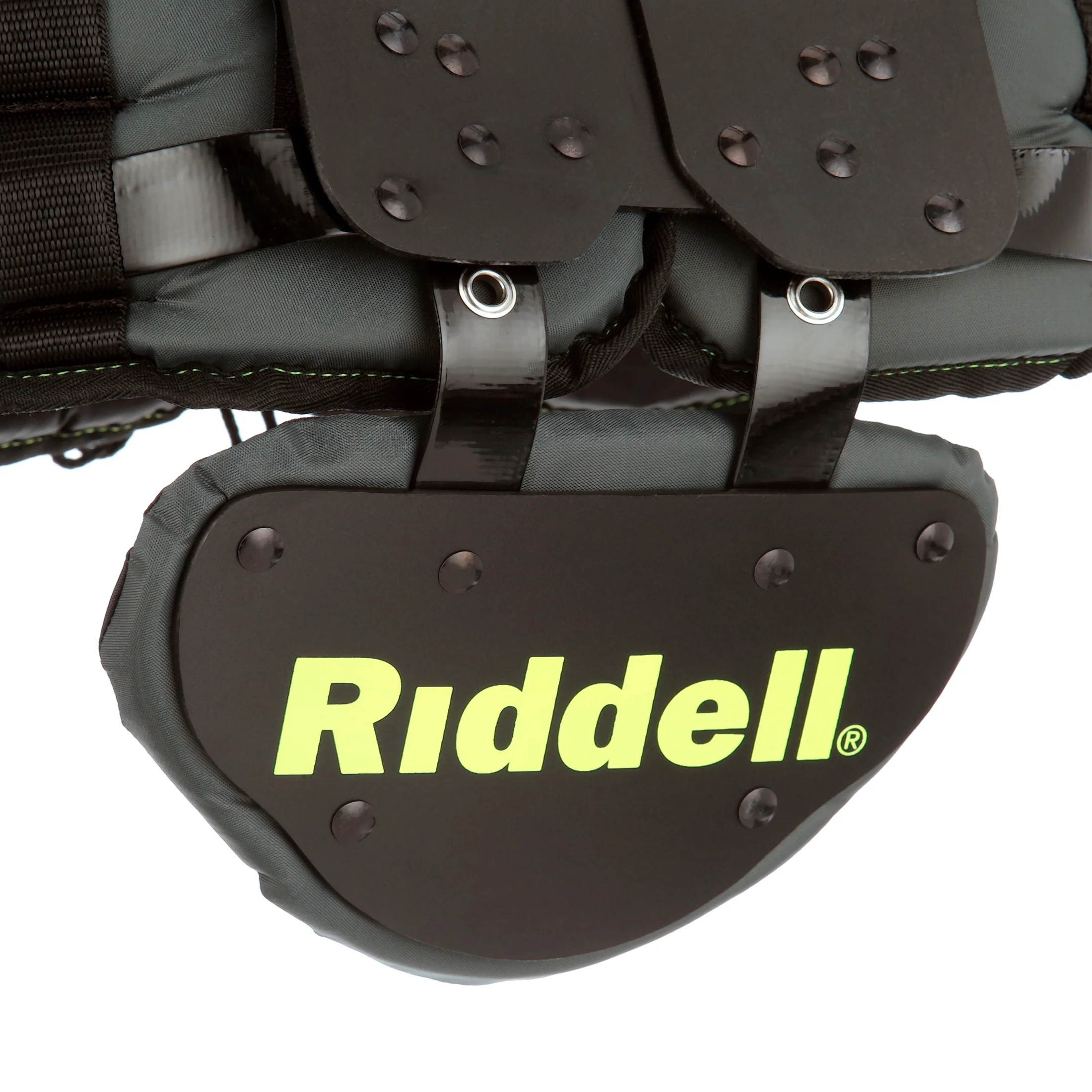 Riddell Surge Youth Football Shoulder Pad Black/Volt, Small - Image 10