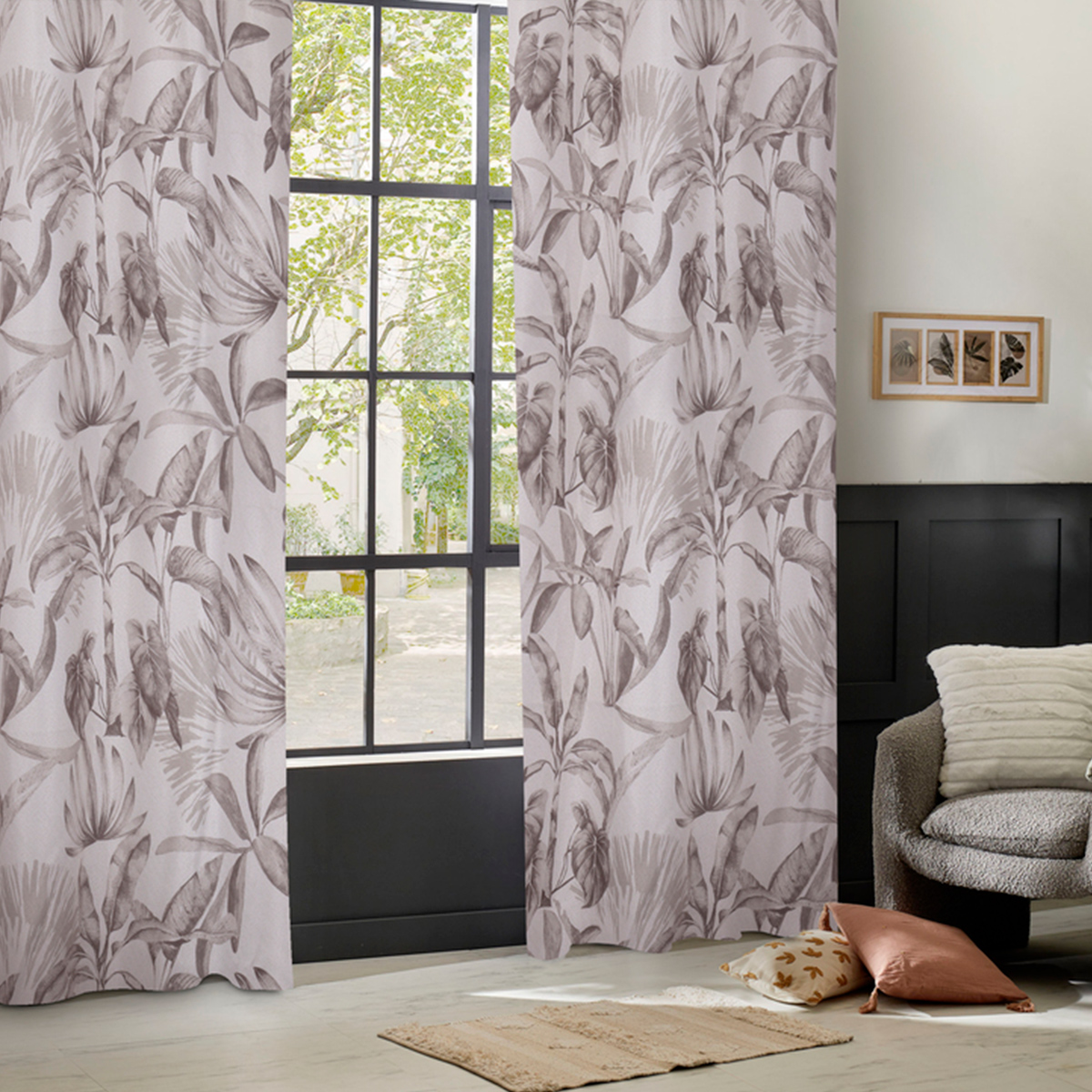 Blackout curtain "Elena" Linen, 135x260 cm