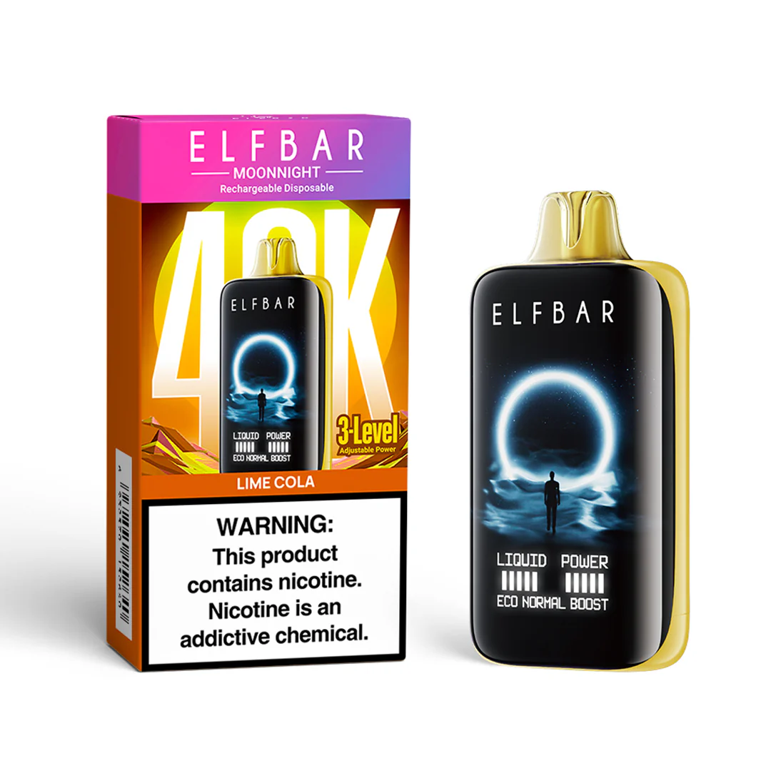ELFBAR MoonNight ładowalny jednorazowy e-papieros (wszystkie smaki)