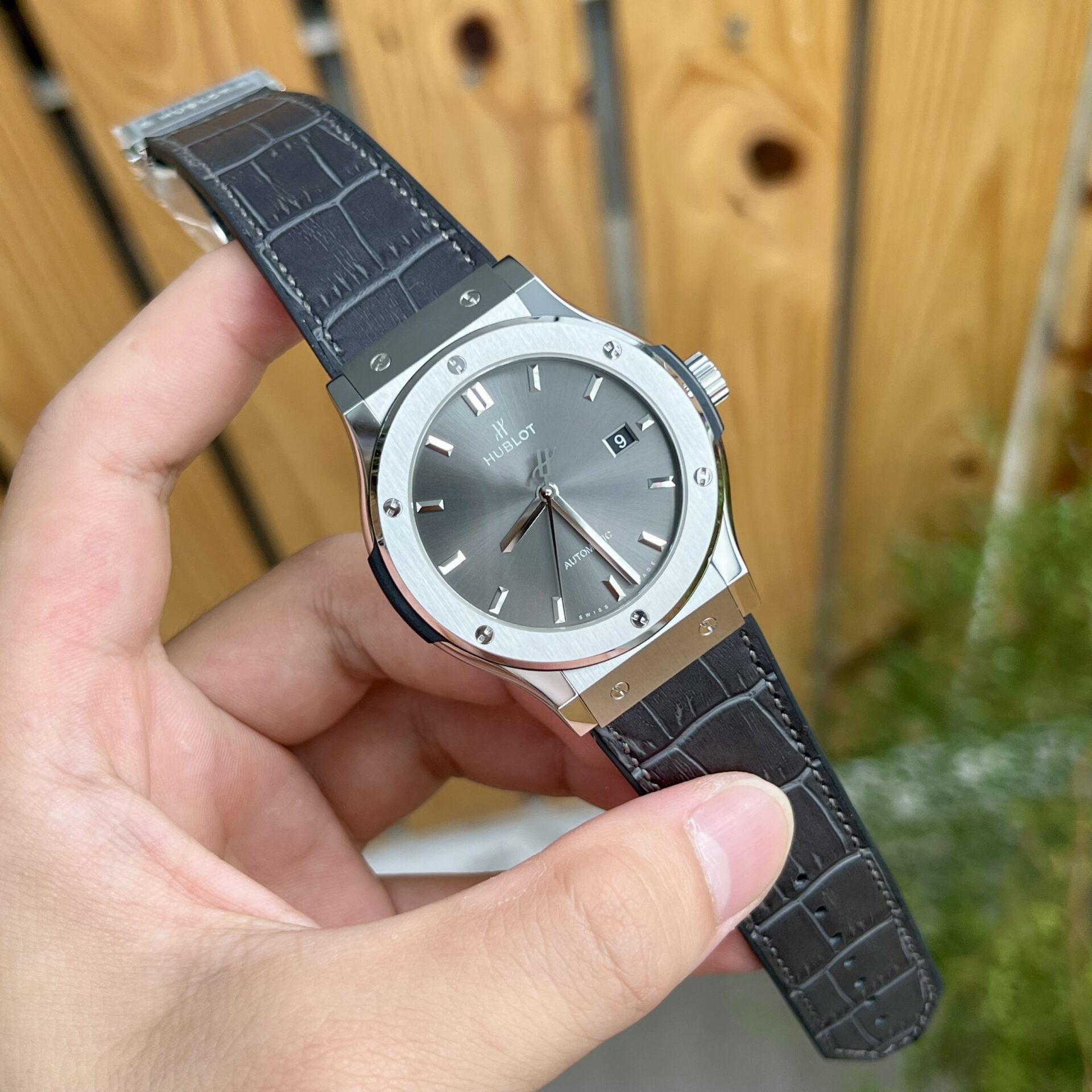 Hublot Replica 11 Watch Classic Fusion Titanium Gray Dial JJF 2023 42mm - Elite Watch Atelier
