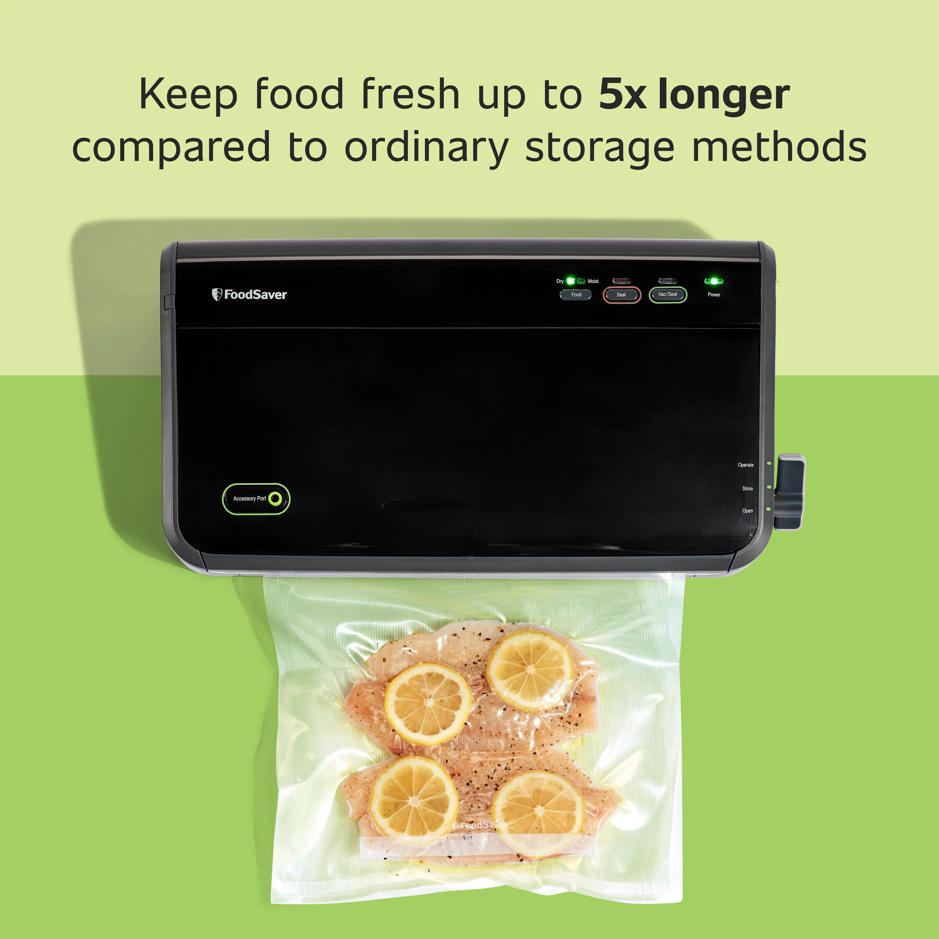 FoodSaver FM2100-000 Vacuum Sealing System for Food Preservation