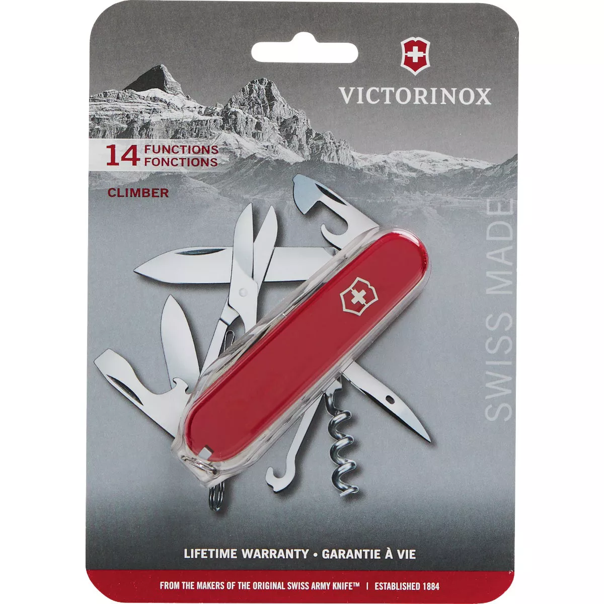 Victorinox Climber 13-Function 3-1/2 In. Red Swiss Army Knife