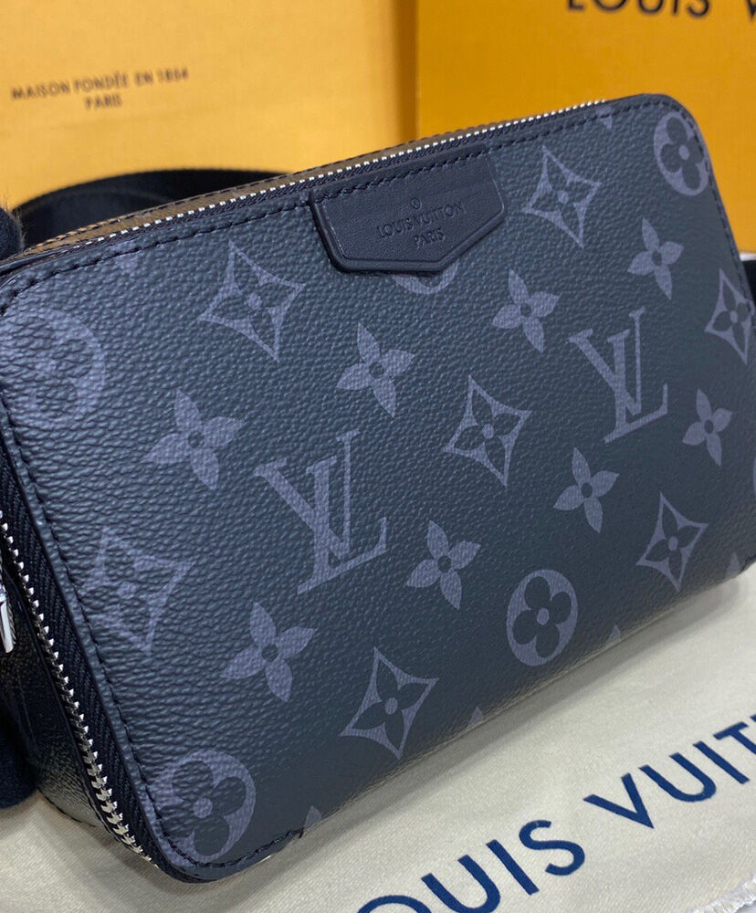 Louis Vuitton Alpha Wearable Wallet M80741 Black1:1High-quality replica