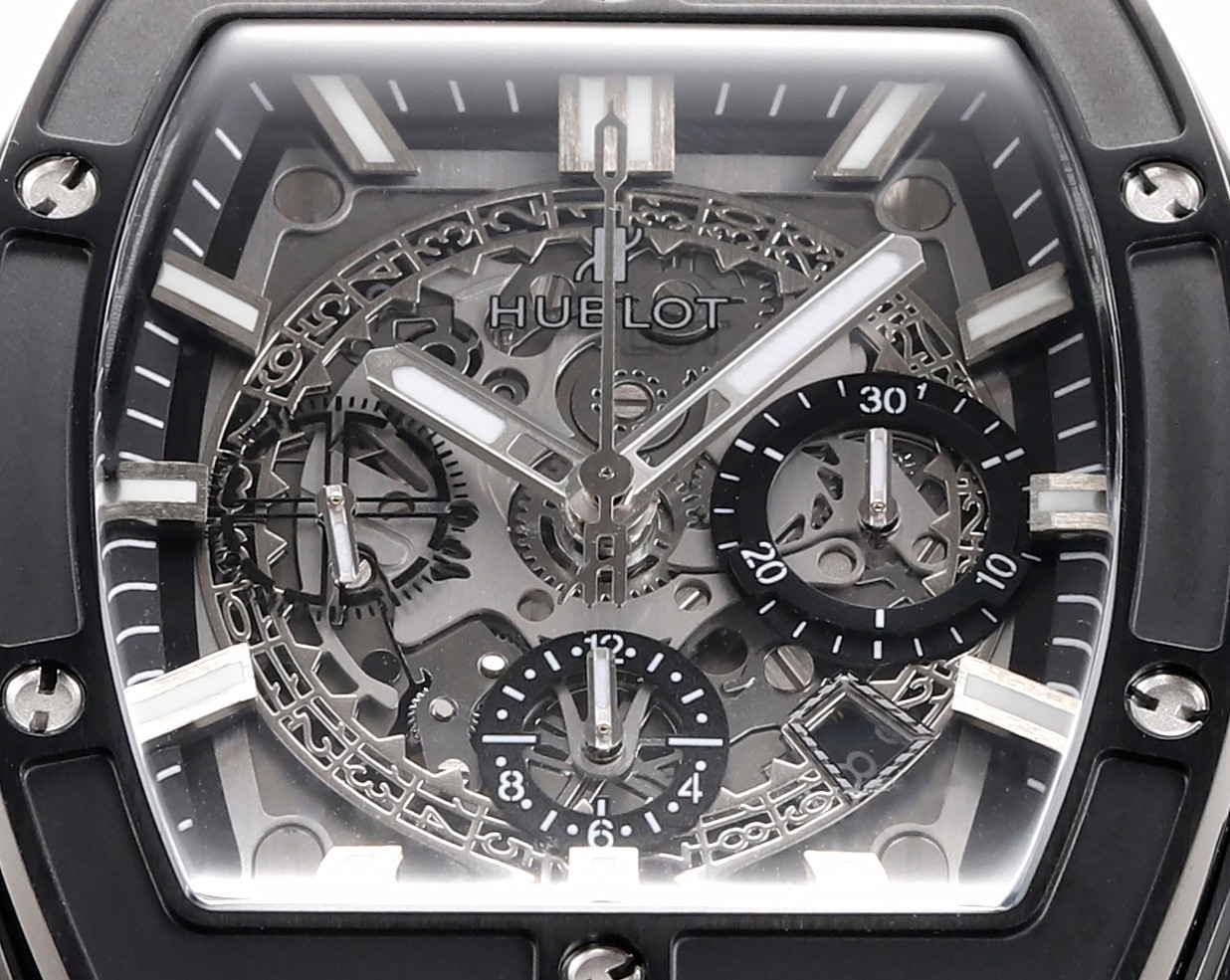 Hublot Spirit of Big Bang Textured Rubber Strap(1:1 replica) - Top club