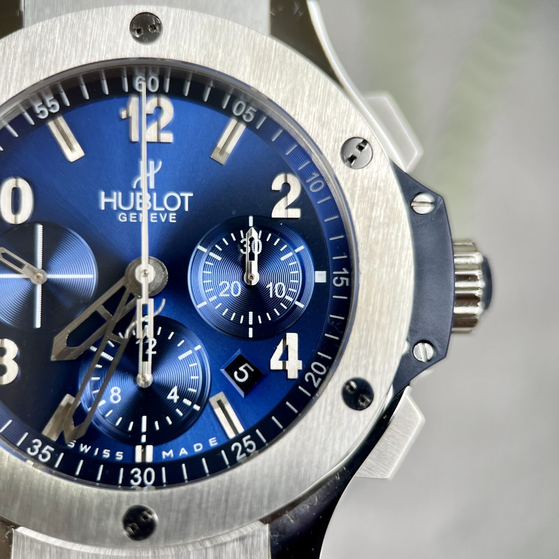 Hublot Replica 11 Watch Big Bang Chronograph Titanium Blue 44mm - Top club