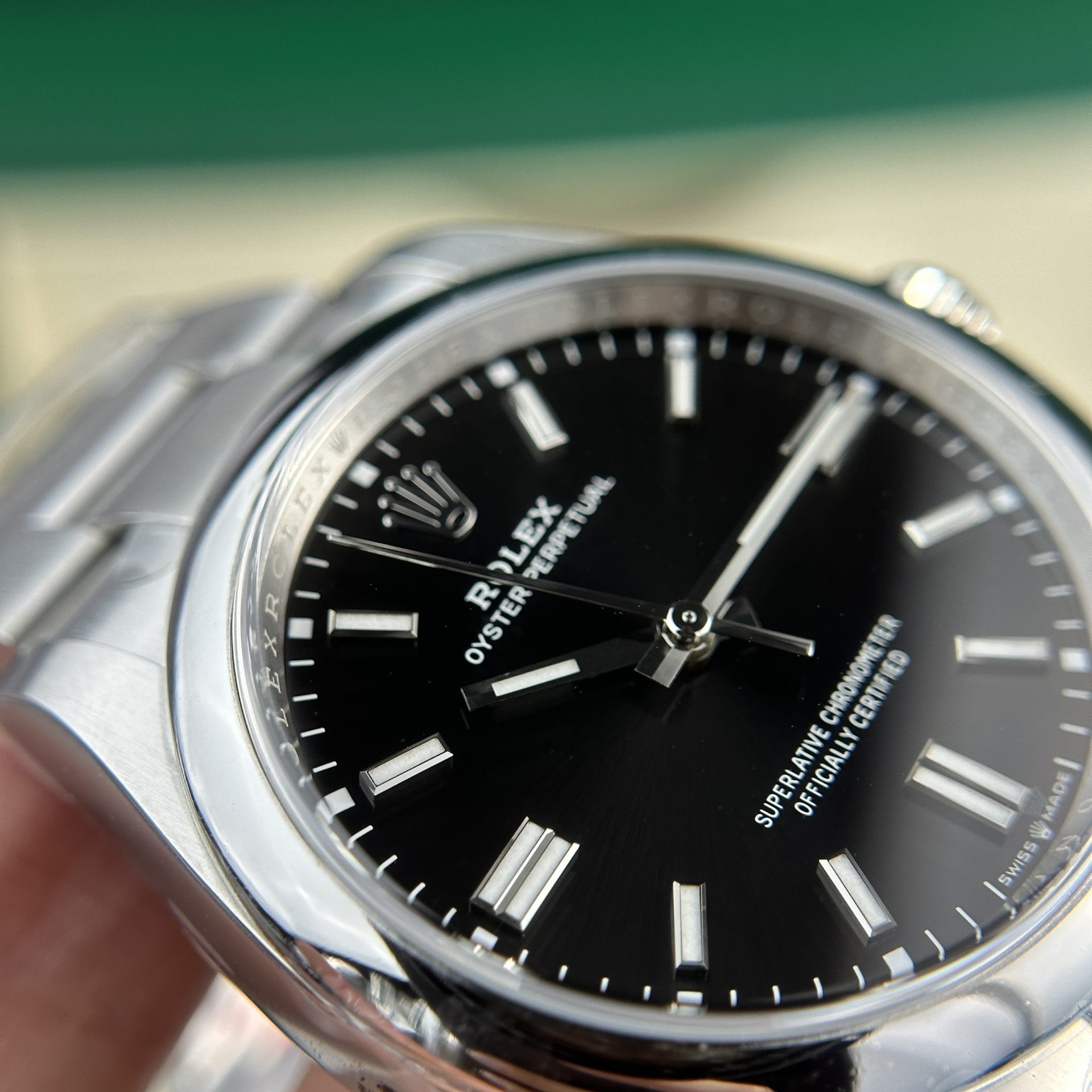 Rolex Replica Watch Oyster Perpetual 126000 Dial Black Clean Factory 36mm - Top club