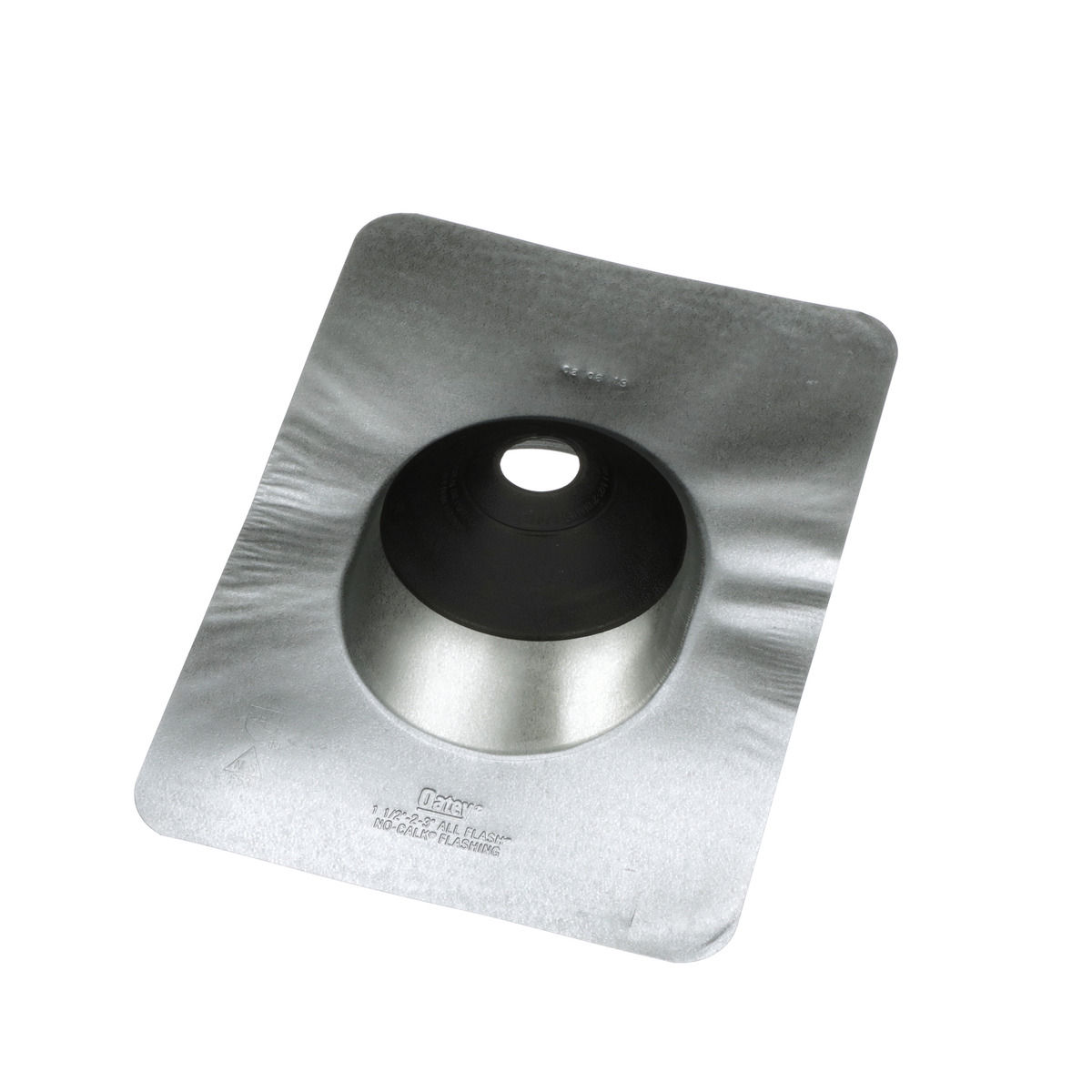 Oatey All-Flash No-Calk 1-1/2 In. to 3 In. Galvanized Roof Pipe Flashing