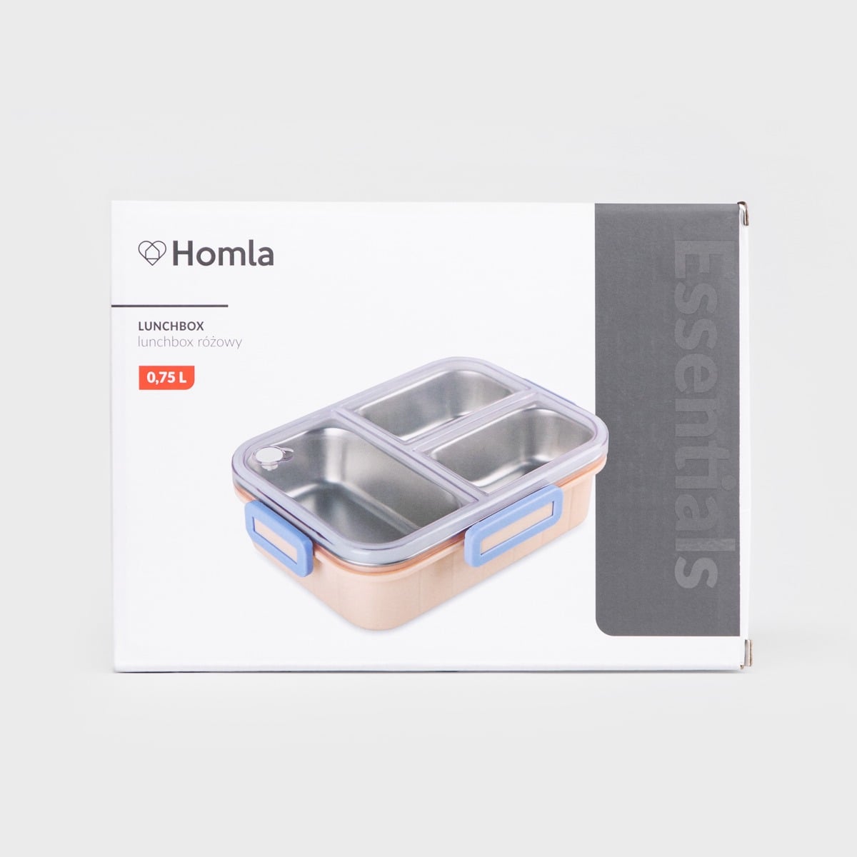 Lunchbox B2 KYOTA 3 elementy różowy 0,75l