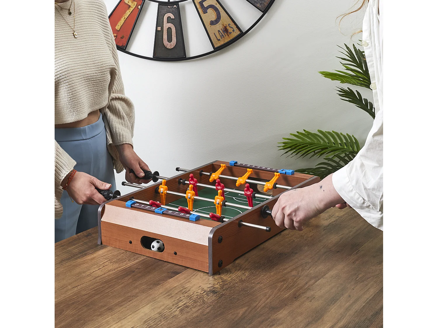 Jeu de Table - MISTER GADGET - Baby Foot - Marron