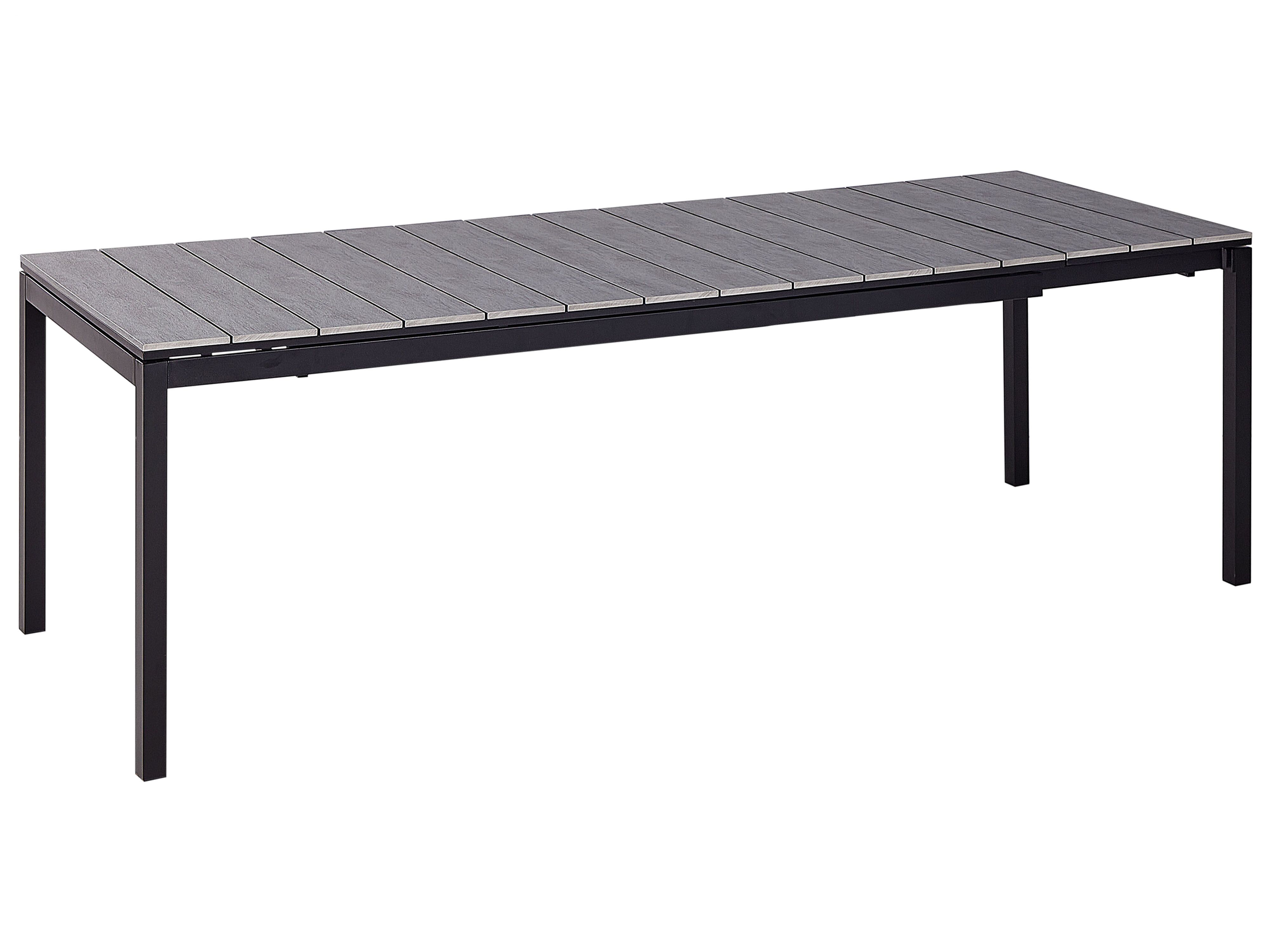 Extending Garden Dining Table TOFANE 198/248 cm 90 cm Grey