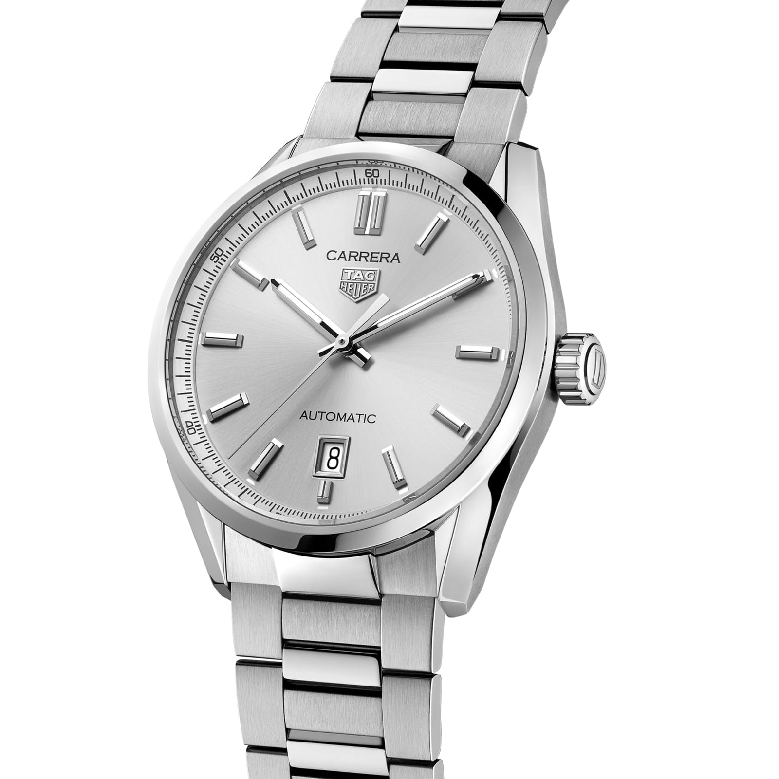 TAG Heuer Replica Watch Carrera Date Automatic 39 mm Steel(1:1 replica) - Elite Watch Atelier
