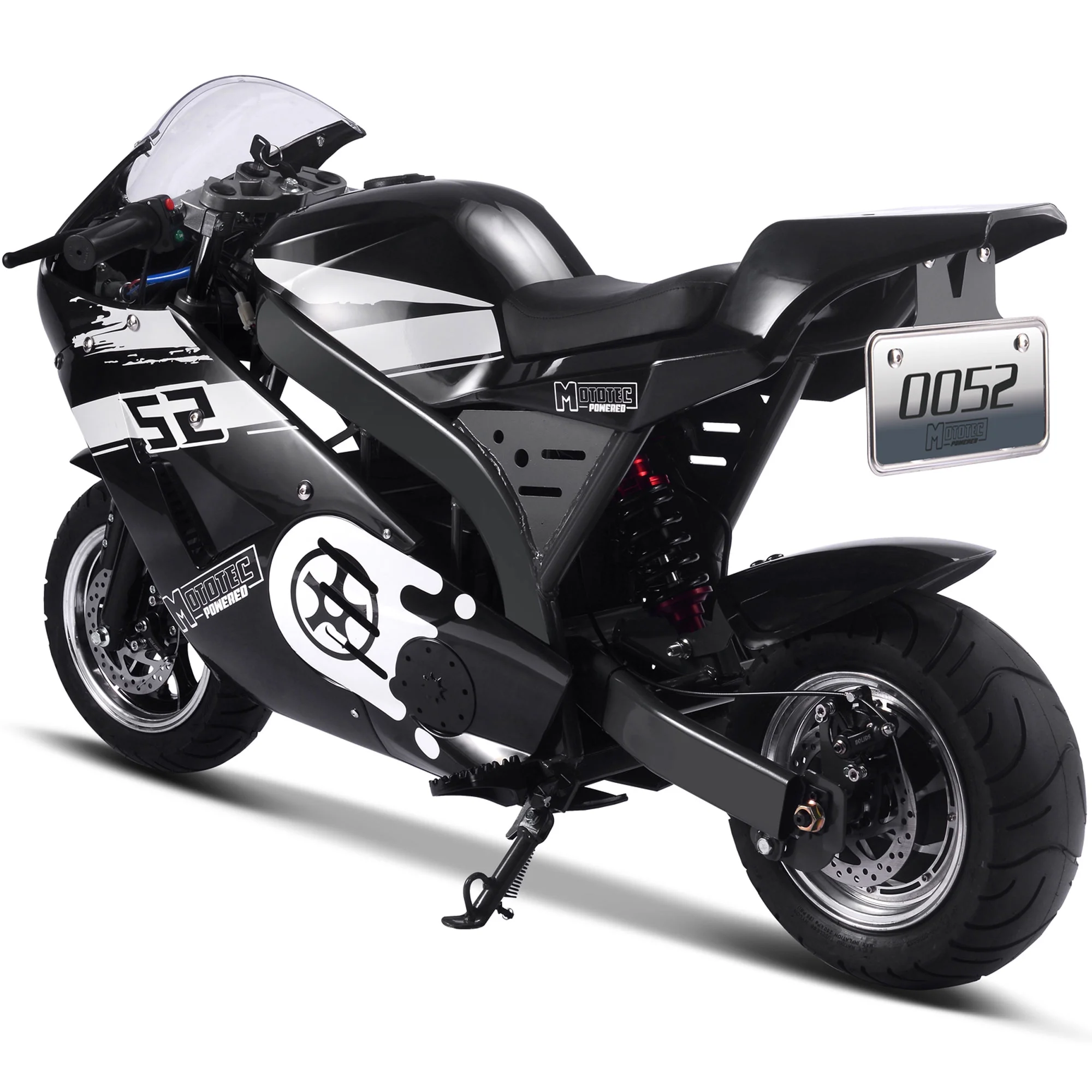 MotoTec Kids Large 48 V Pocket Superbike Powered Ride-On - Image 4