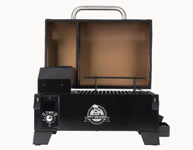Pit Boss Portable Tabletop Pellet Grill - Copper - Image 2 Pit Boss Portable Tabletop Pellet Grill - Copper - Image 2
