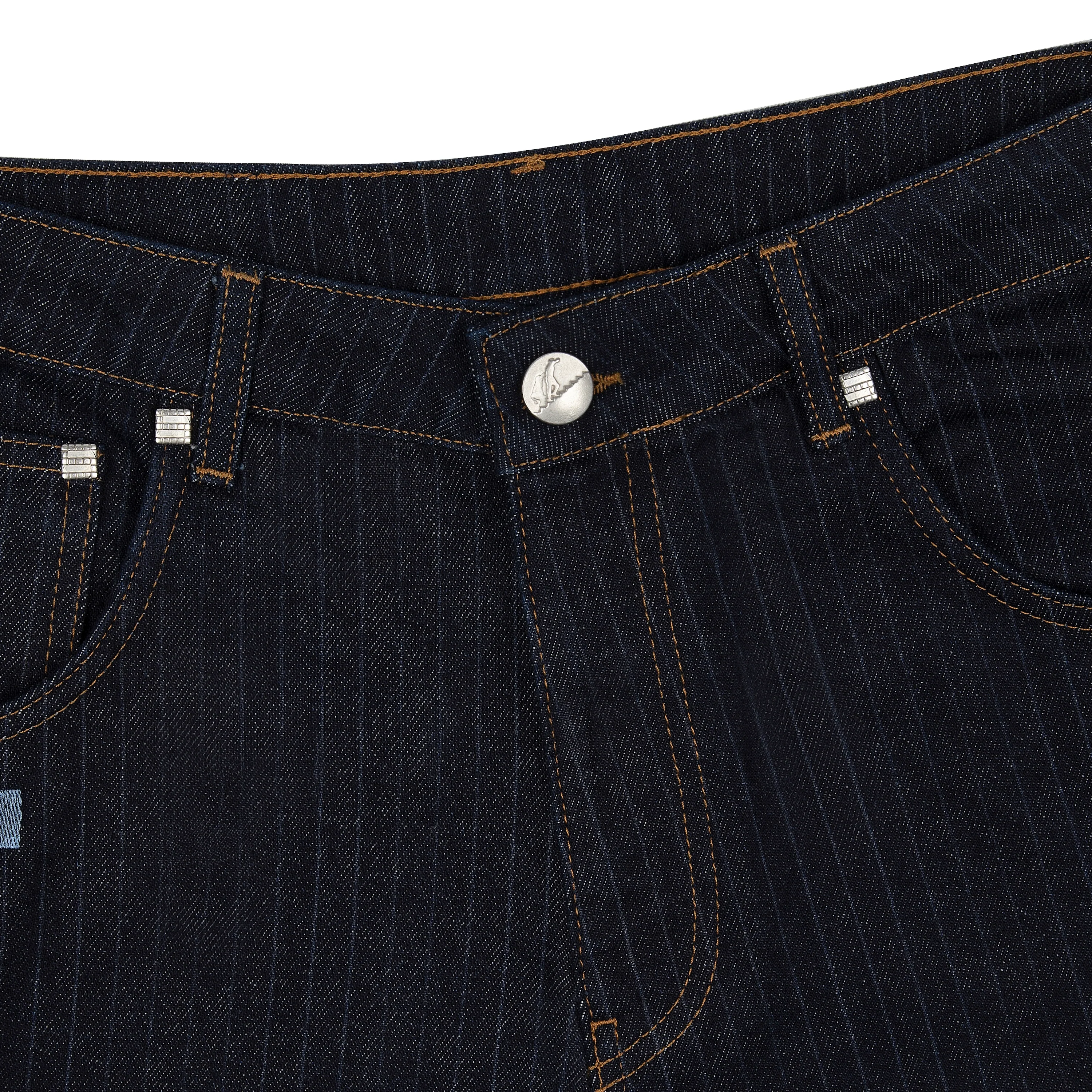 "on air" raw Denim