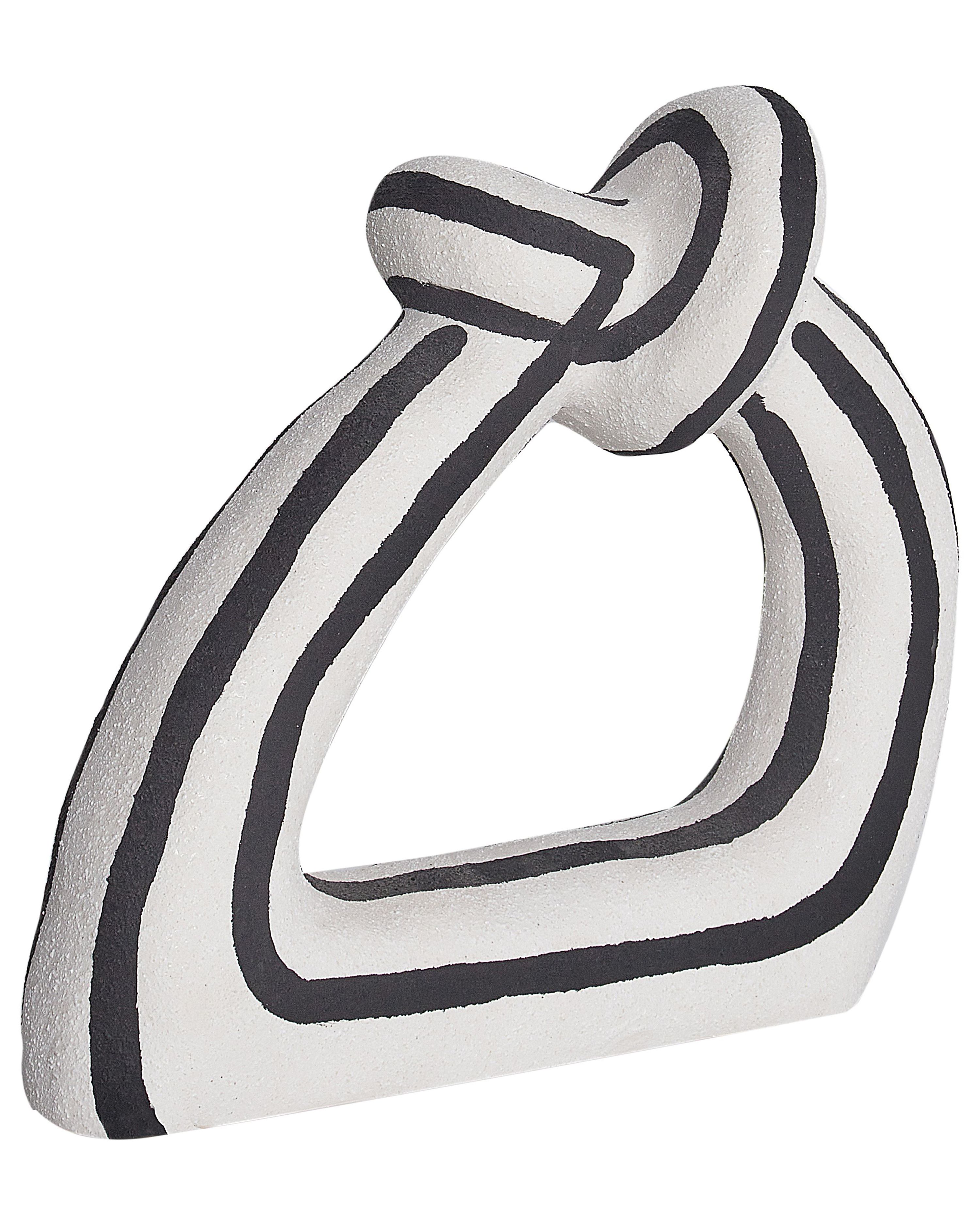 Figurine ZANDER Stoneware Black/ White