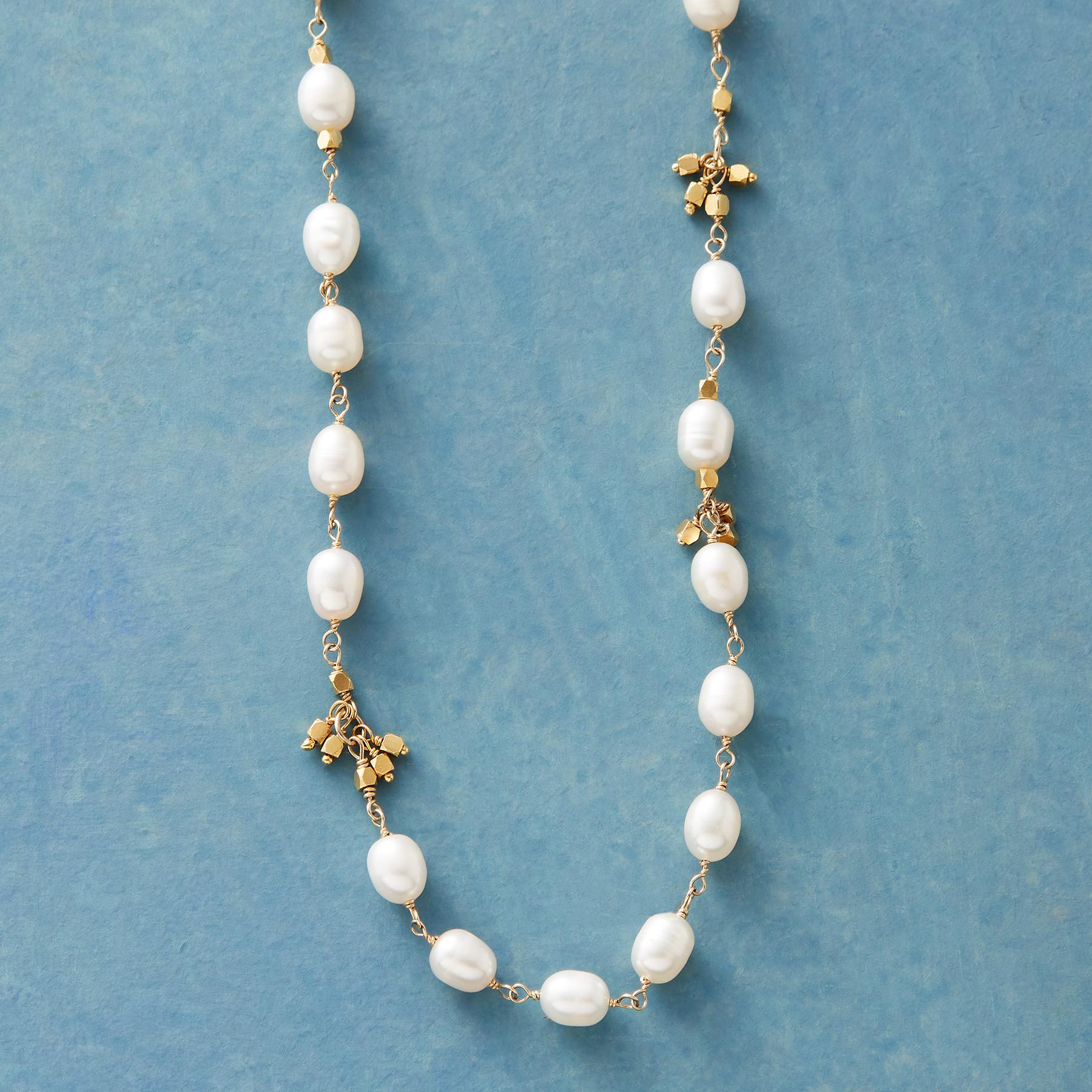 Pitter Patter Pearl Necklace - Sundance Clothing