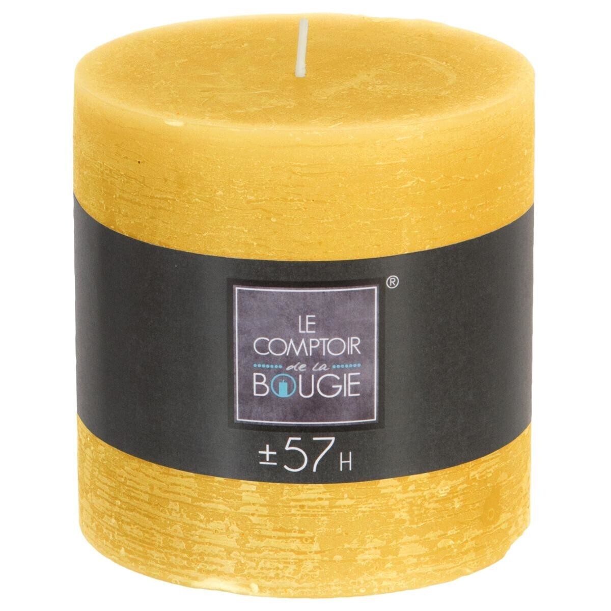 Rustic candle Yellow, 663g