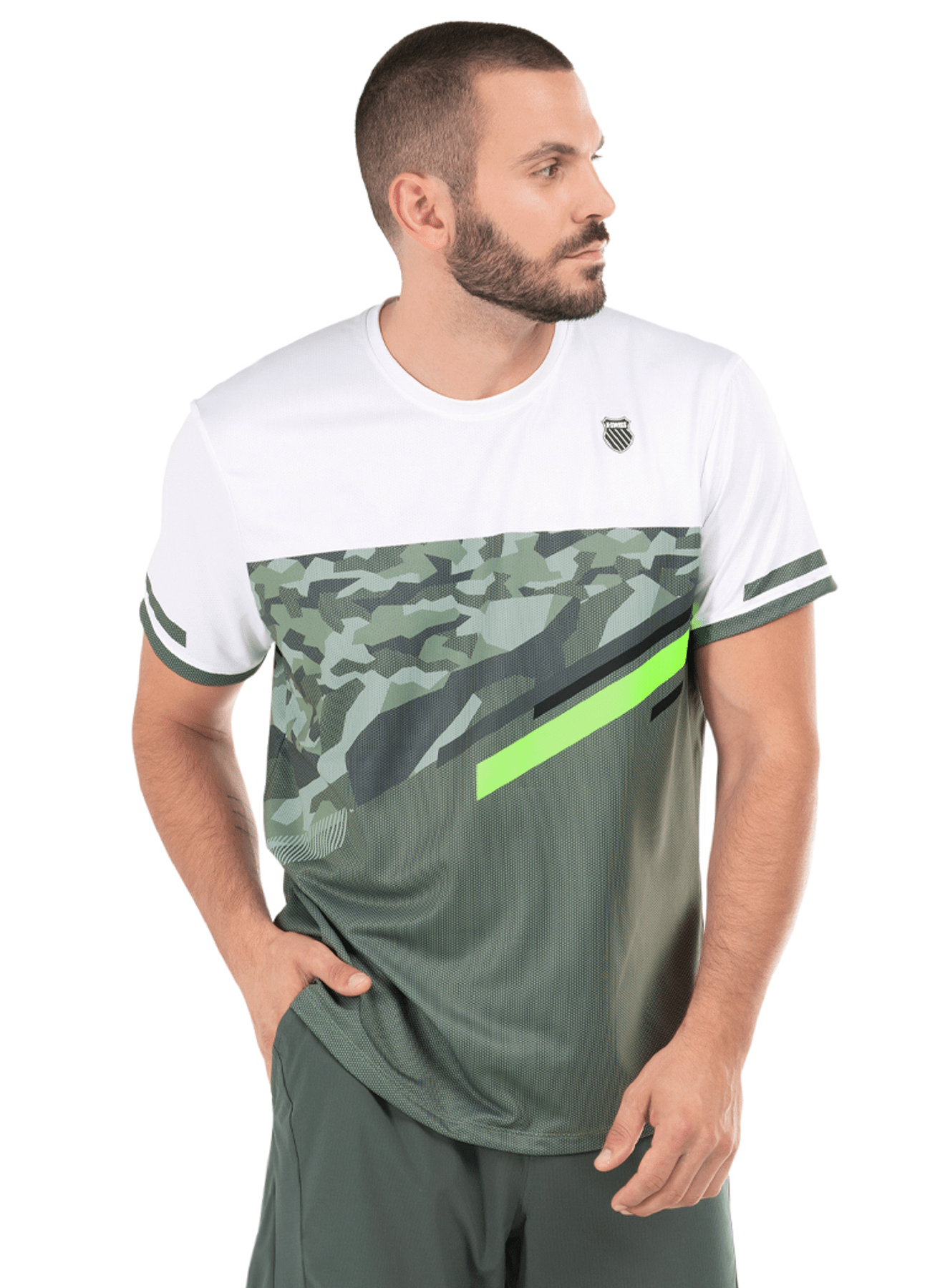 Men/Clothing & Gear/T-Shirts & Tops - Footwear K-Swiss