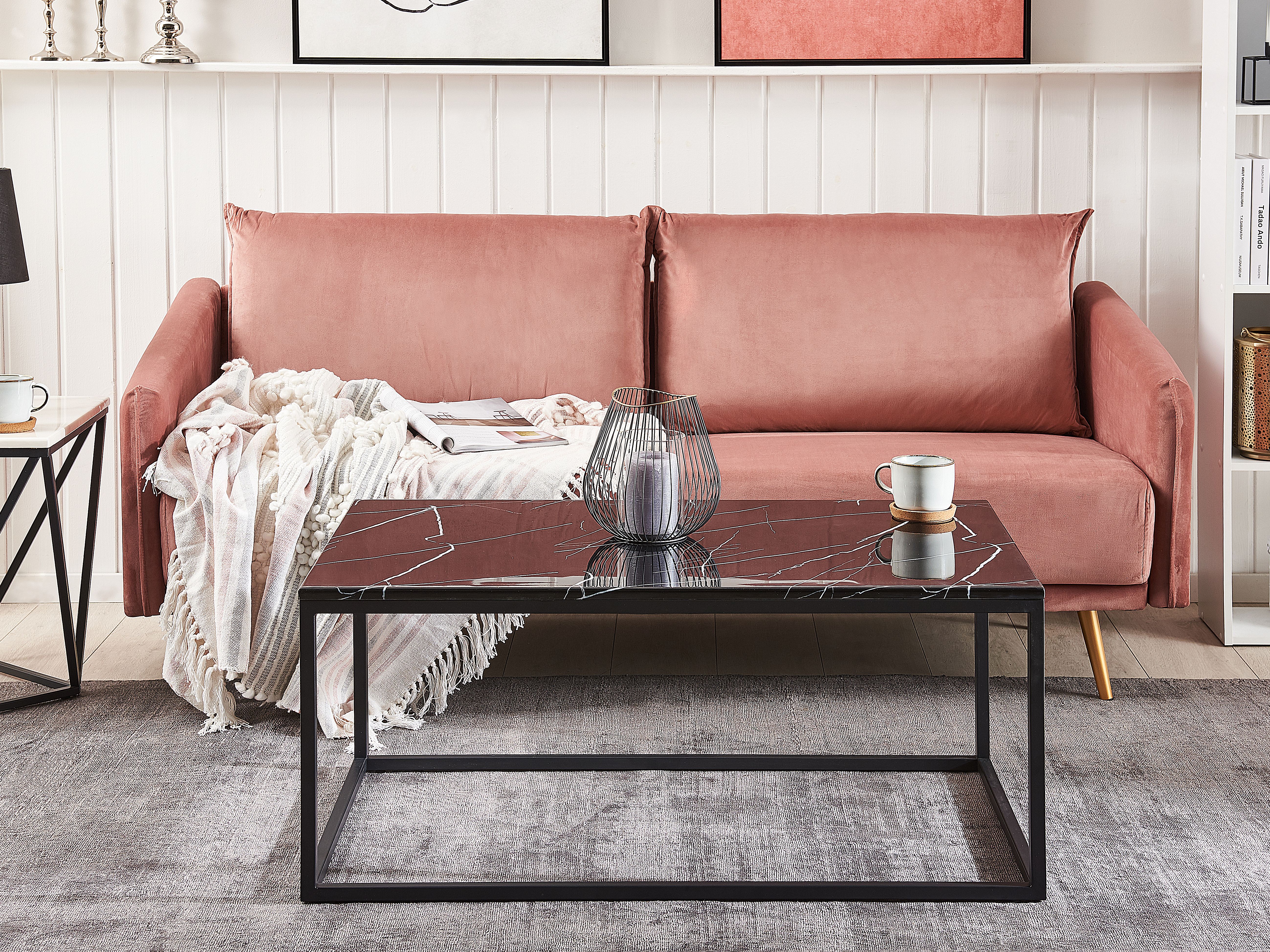 Coffee Table DELANO Black Marble